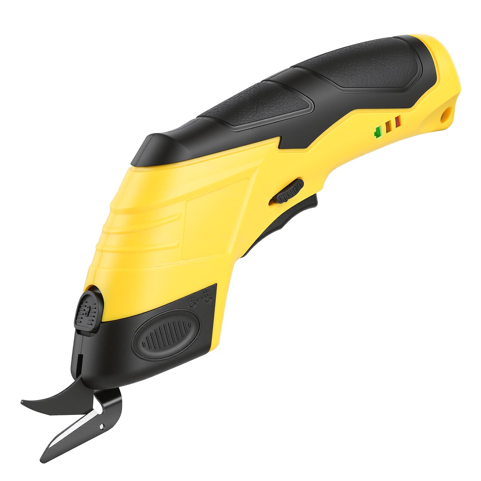 KHKFY  Electric Sewing Scissors 10000RPM Cordless Rotary Cutter for Fabric Cardboard and Crafting durable home and garden accessory designed for