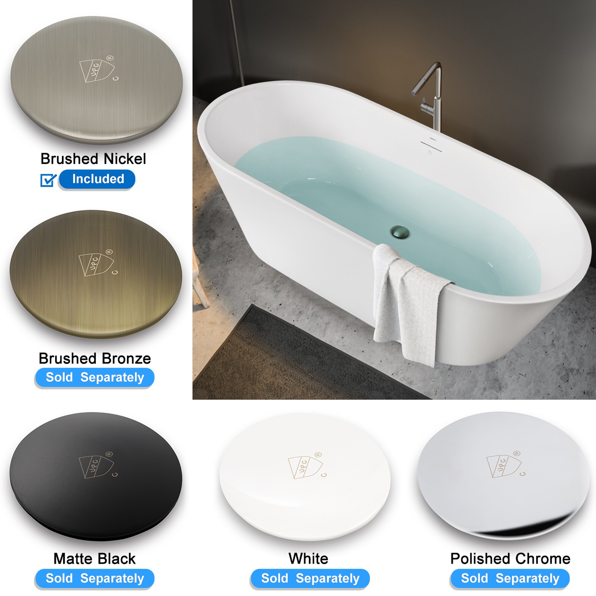 FerdY FERDY-02522-1700-BN bathtubs - View #3