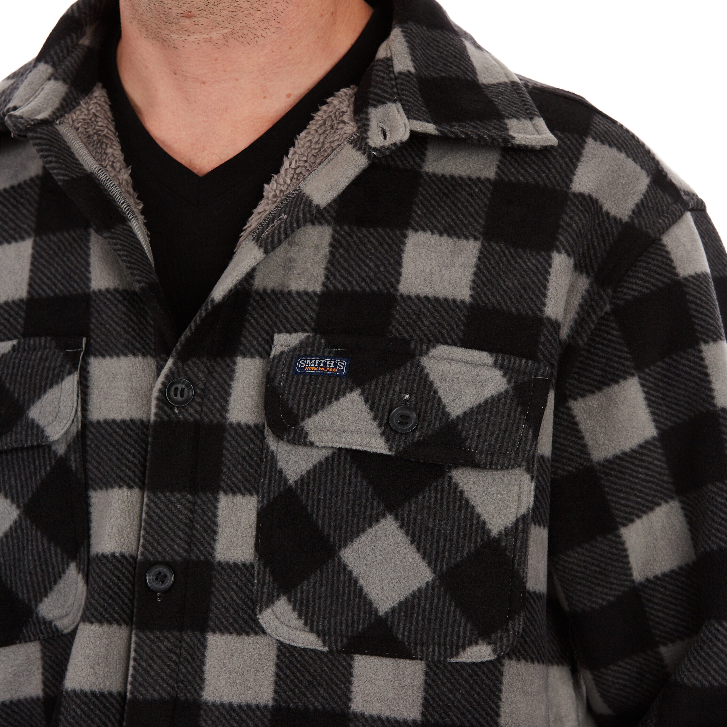 Smith's Workwear S4564-GBK-L Jackets-Coats - View #5