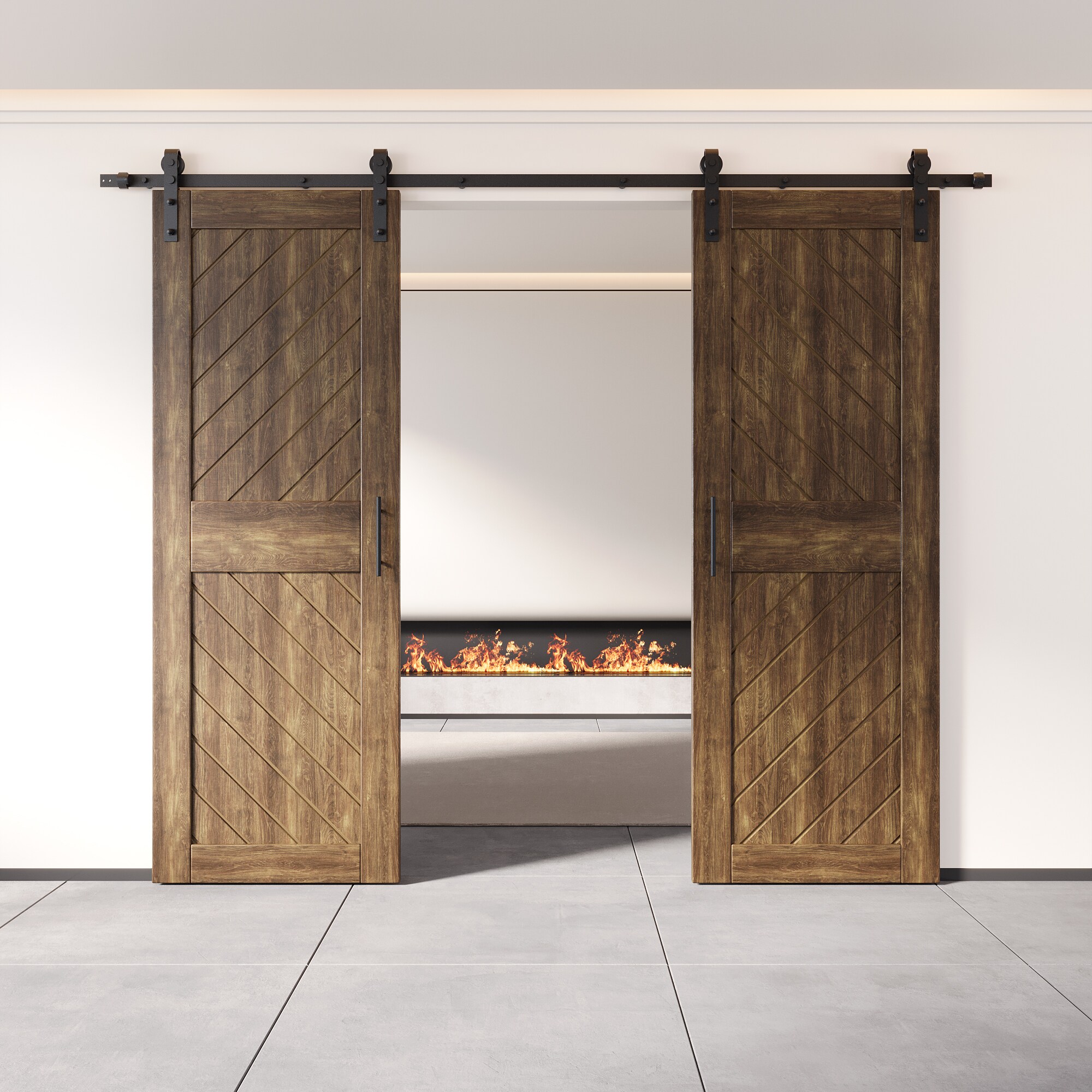 HOMACER YT2H132C-XT3-3084-WA Barn-Doors - View #8