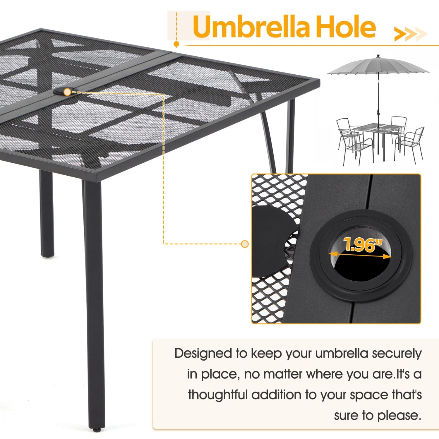 AECOJOY 16200GR-LS01 Patio-Tables - View #7