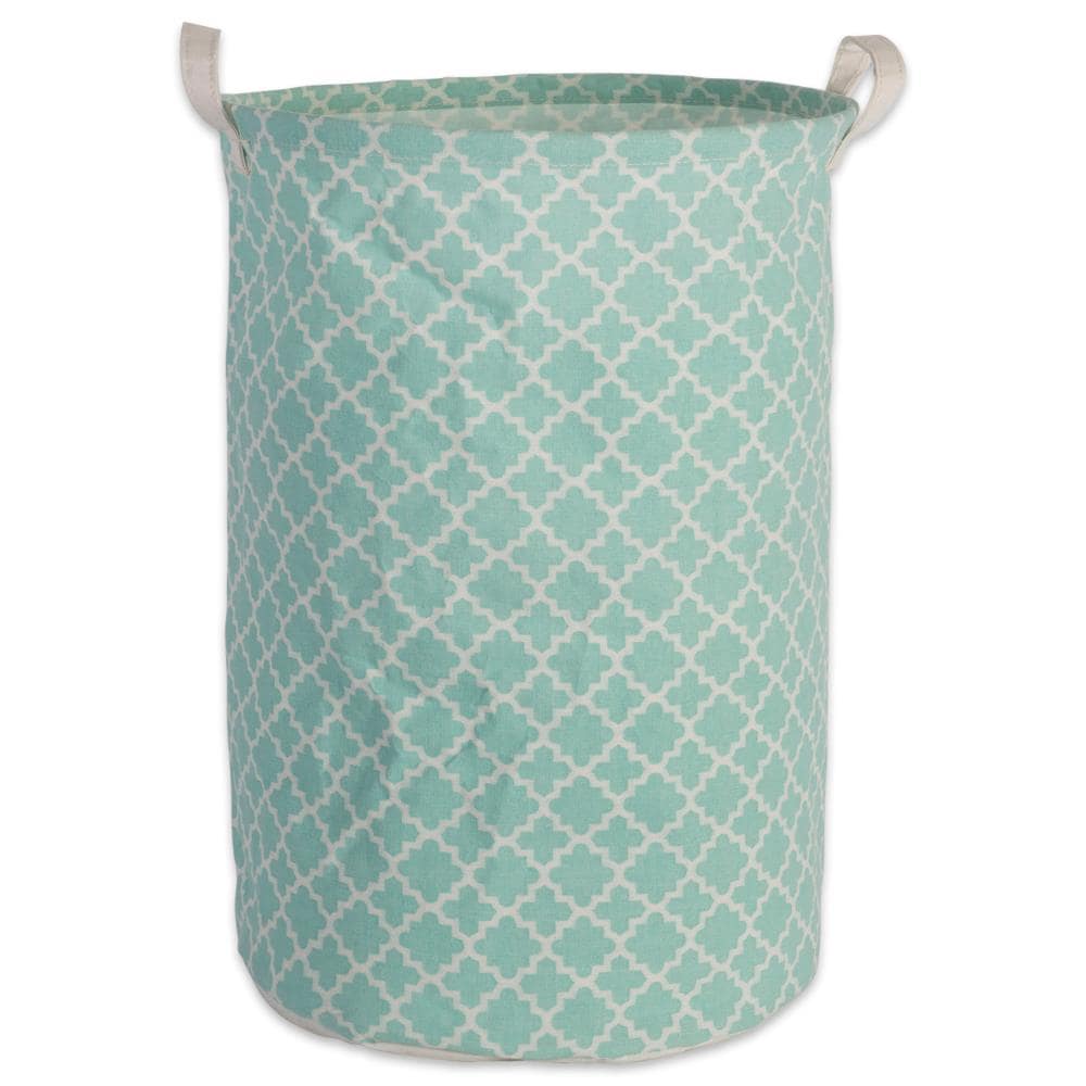 DII CAMZ38345 Blue Polyester Laundry Hamper