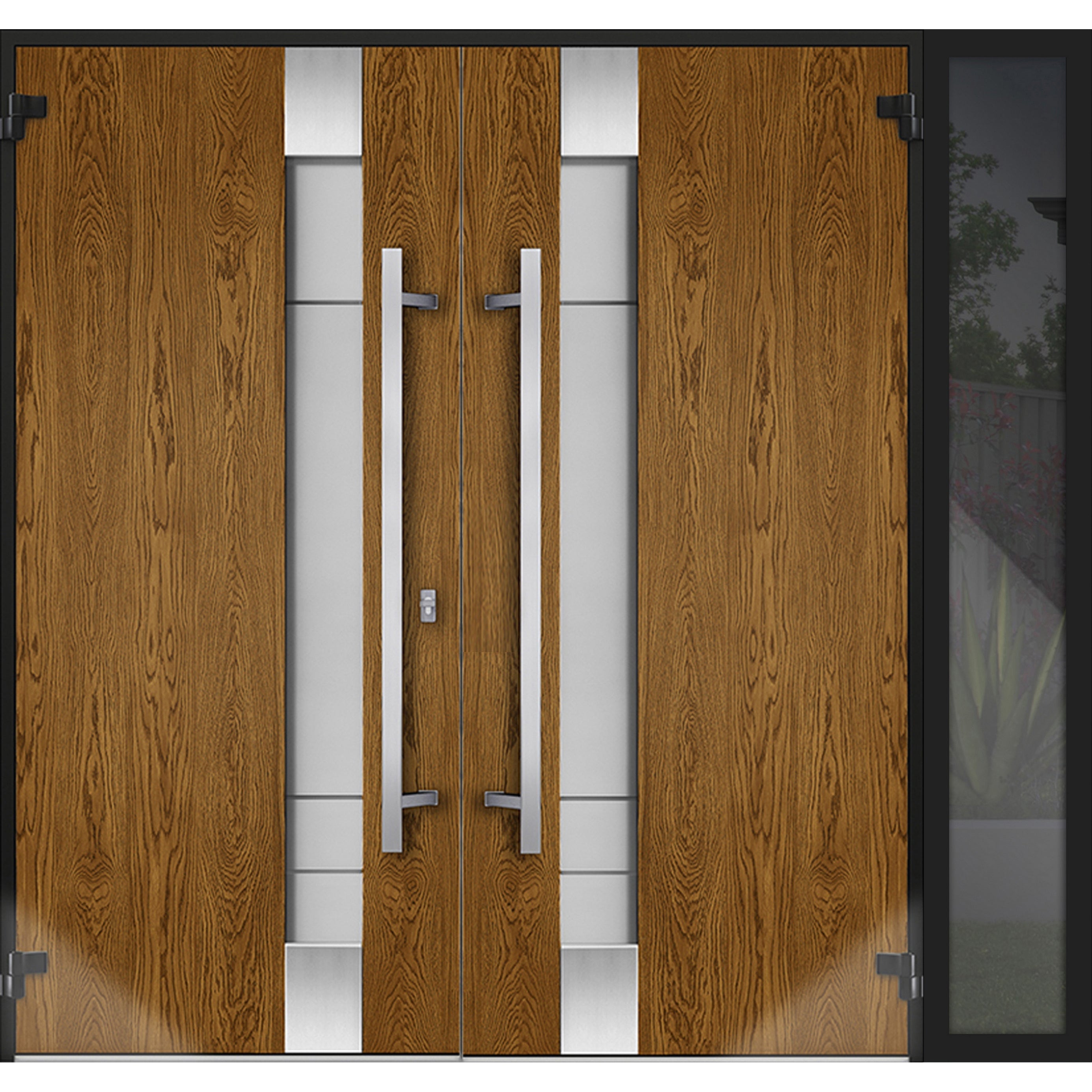 Vdom doors 1713DEDOAKBL721680 Entry-Doors - View #3