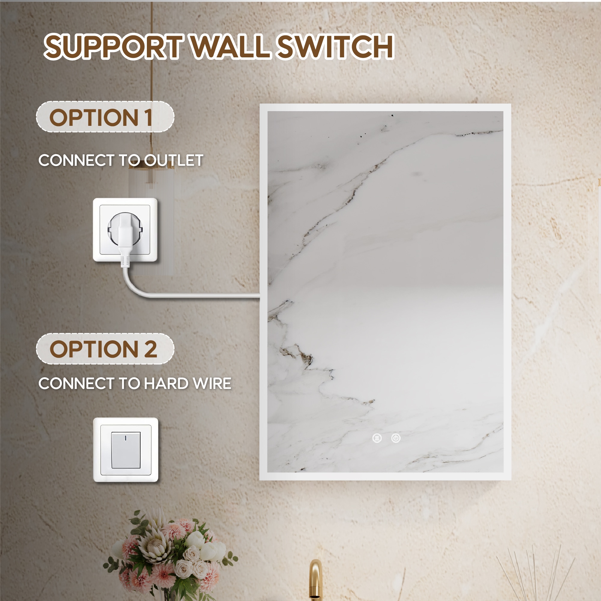 WELLFOR EXMC2430LD Bathroom-Medicine-Cabinets - View #11