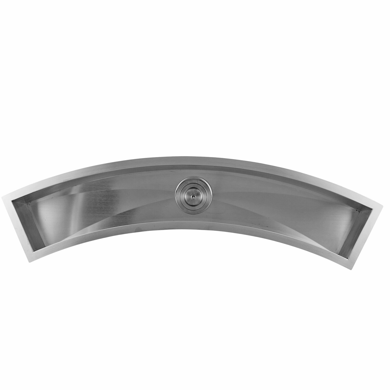 13-in L x 45-in W Stainless Steel Undermount Bar Sink | -SQ-4512C - DAX DAX-SQ-4512C