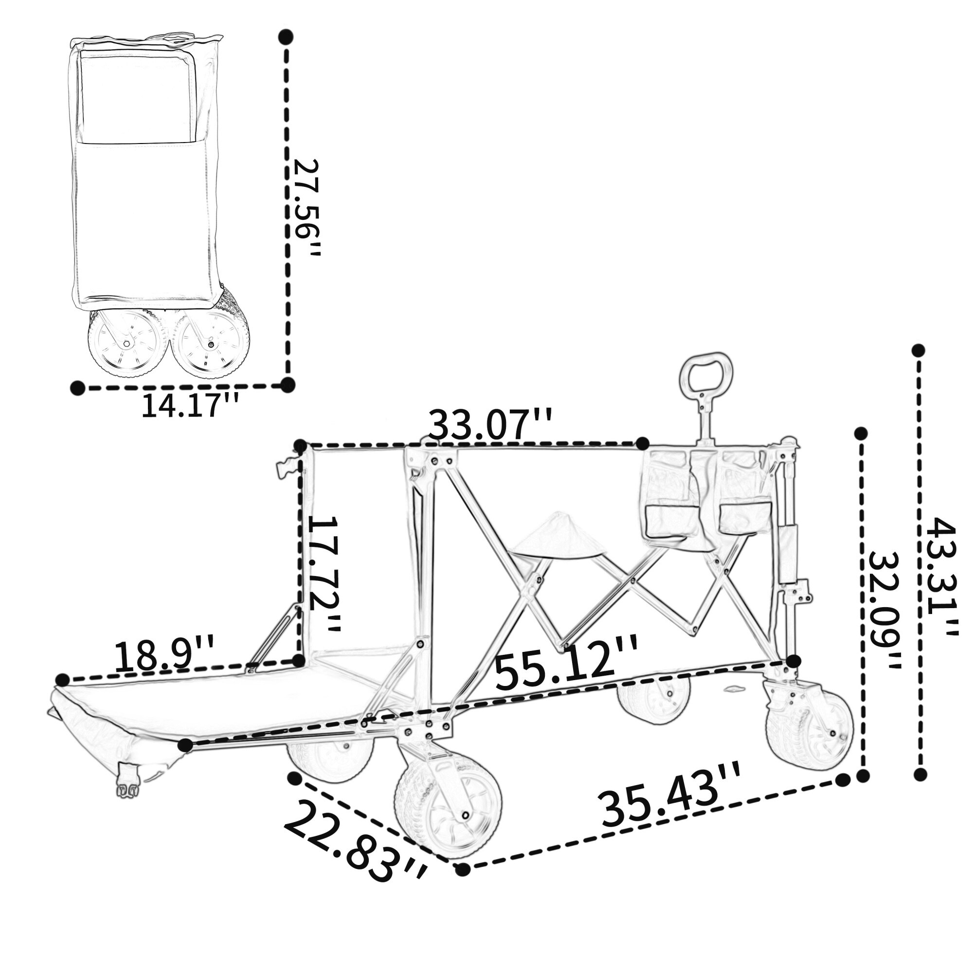Wooakway FXLS0607-605C51 Yard-Carts - View #10