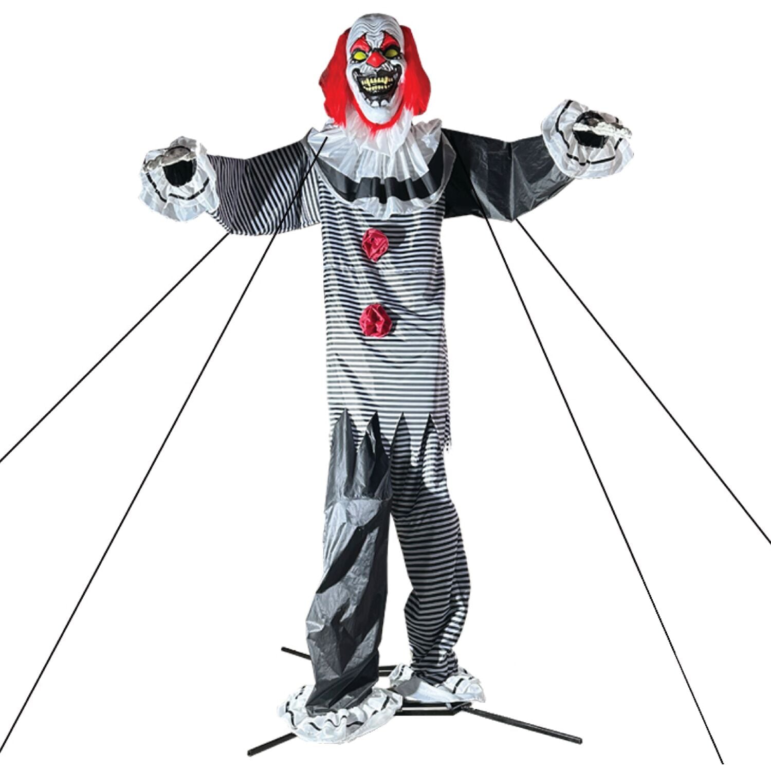 5 high quality ft. Animatronic Clown Halloween Prop