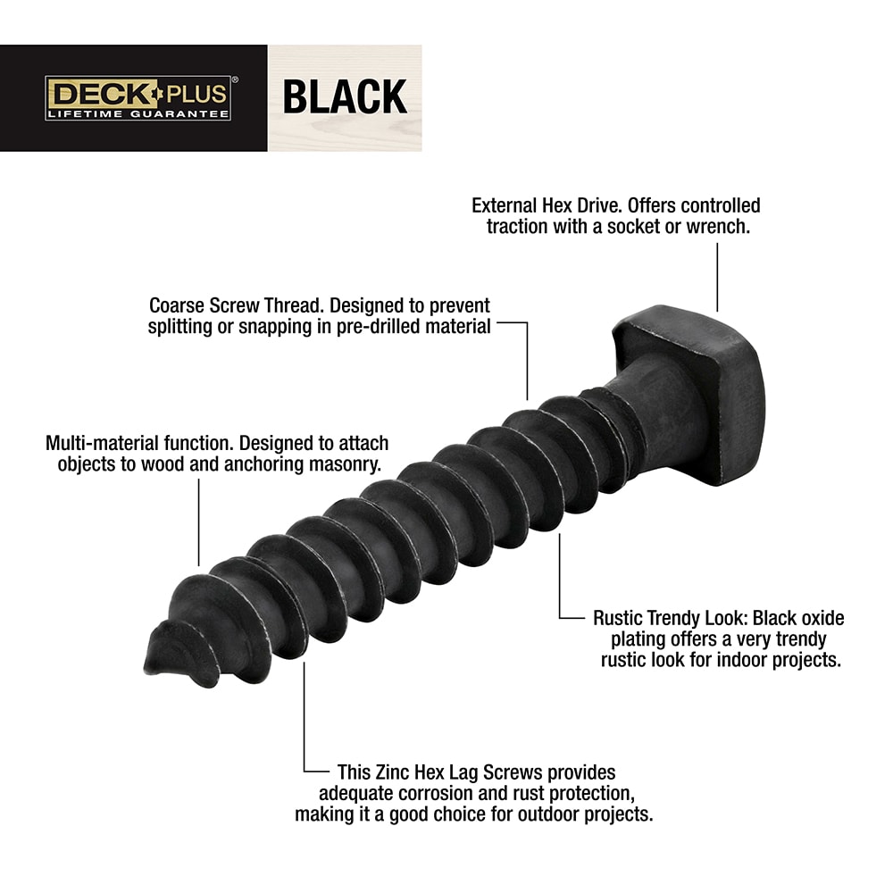 Deck Plus 41700008 Lag-Screws - View #4