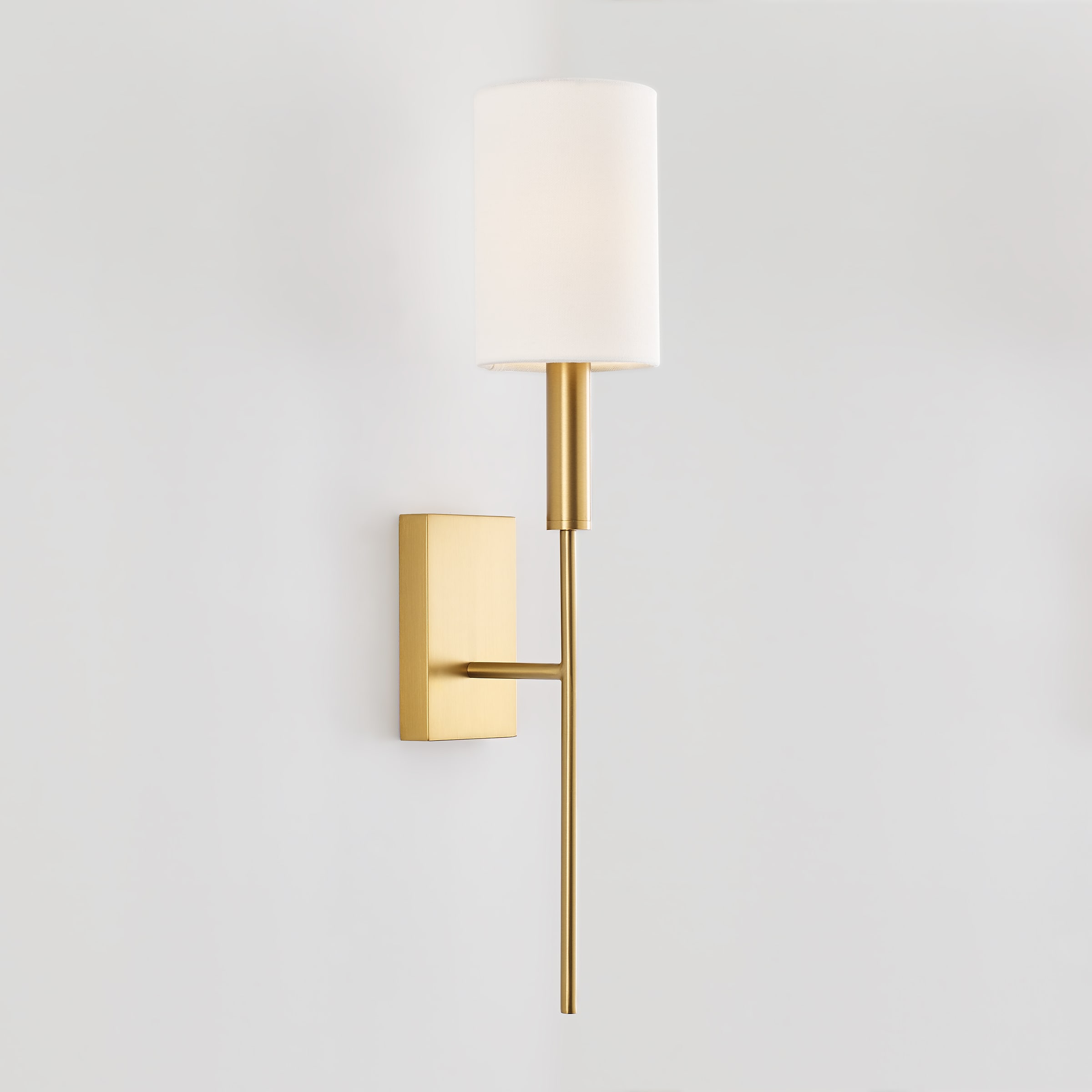 ED by Ellen DeGeneres EW1161BBS Brianna 4-in W 1 -Light Brushed Brass Glam Wall Sconce