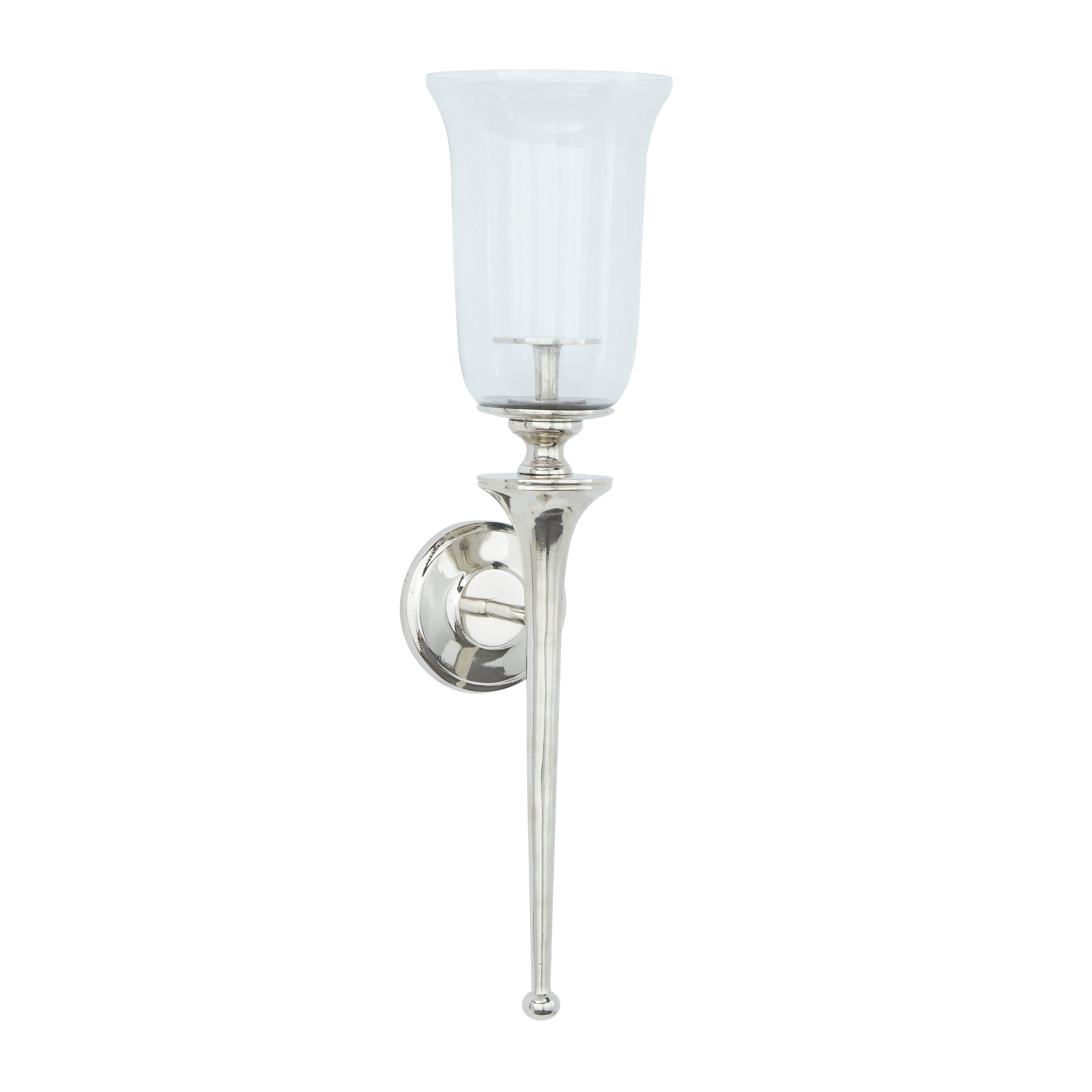 Grayson Lane 1 Candle Aluminum Sconce Candle Holder in the Candle
