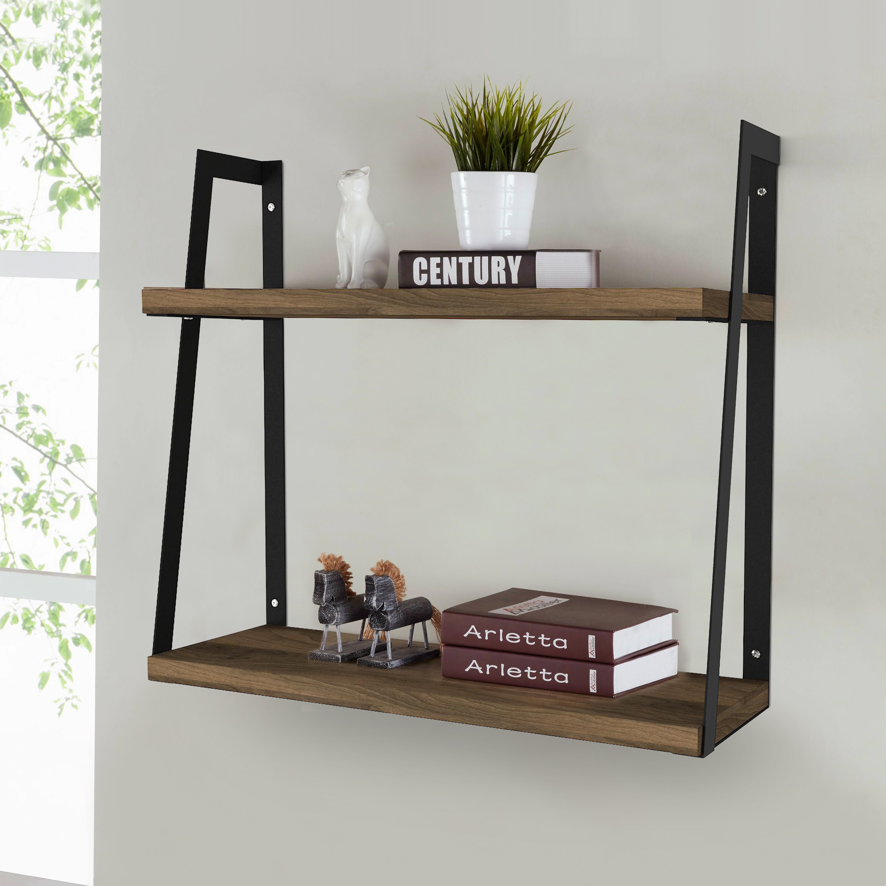 Benzara UPT-272760 Wall-Mounted-Shelving - View #8