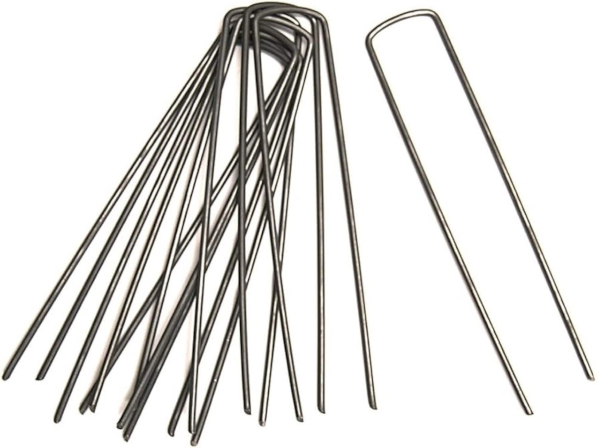Riverstone RSI-GCP-1000 1000 -Pack 6-Inches Metal Anchor Landscape Stake