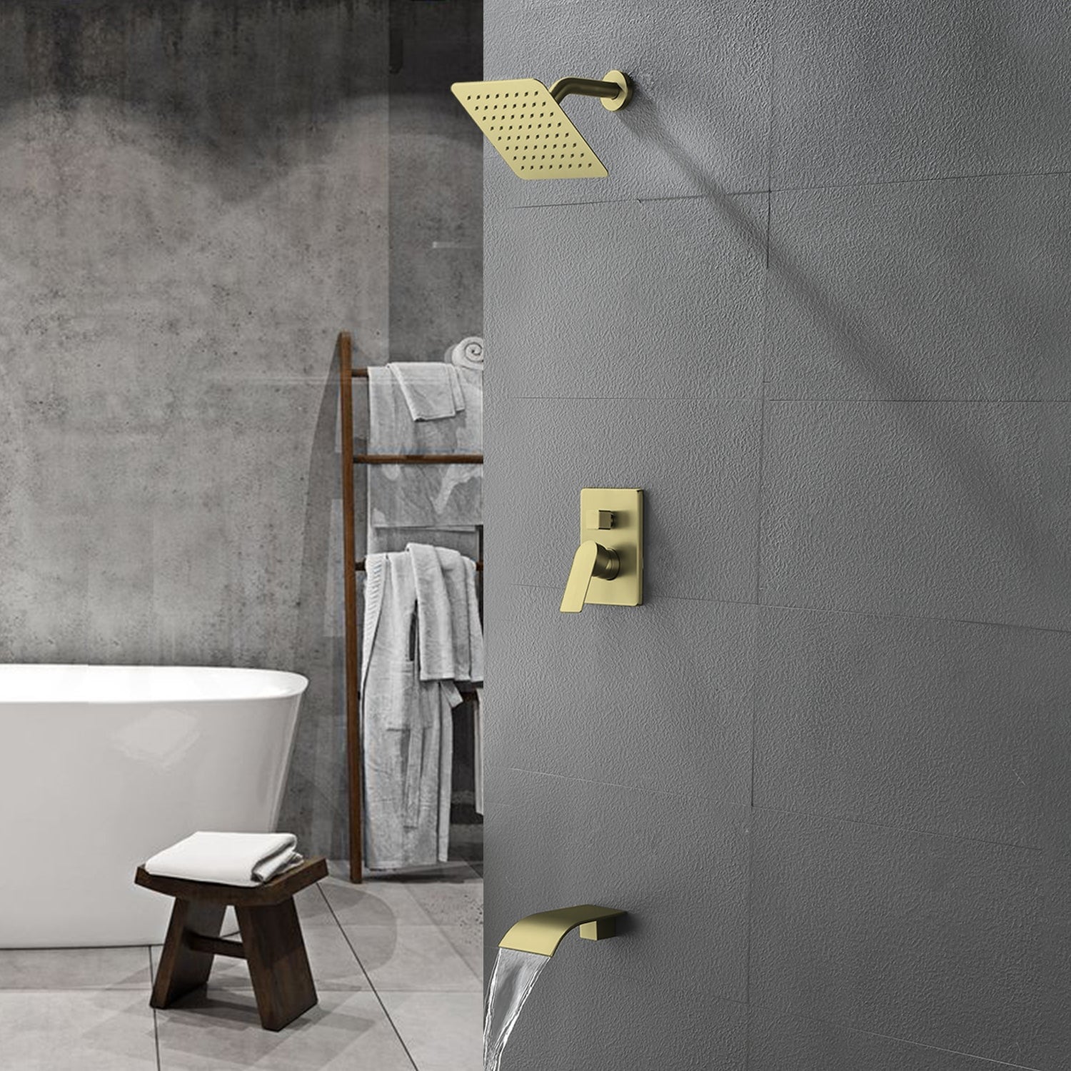 Boyel Living BL-33011BG Tub-Shower-Faucets - View #8