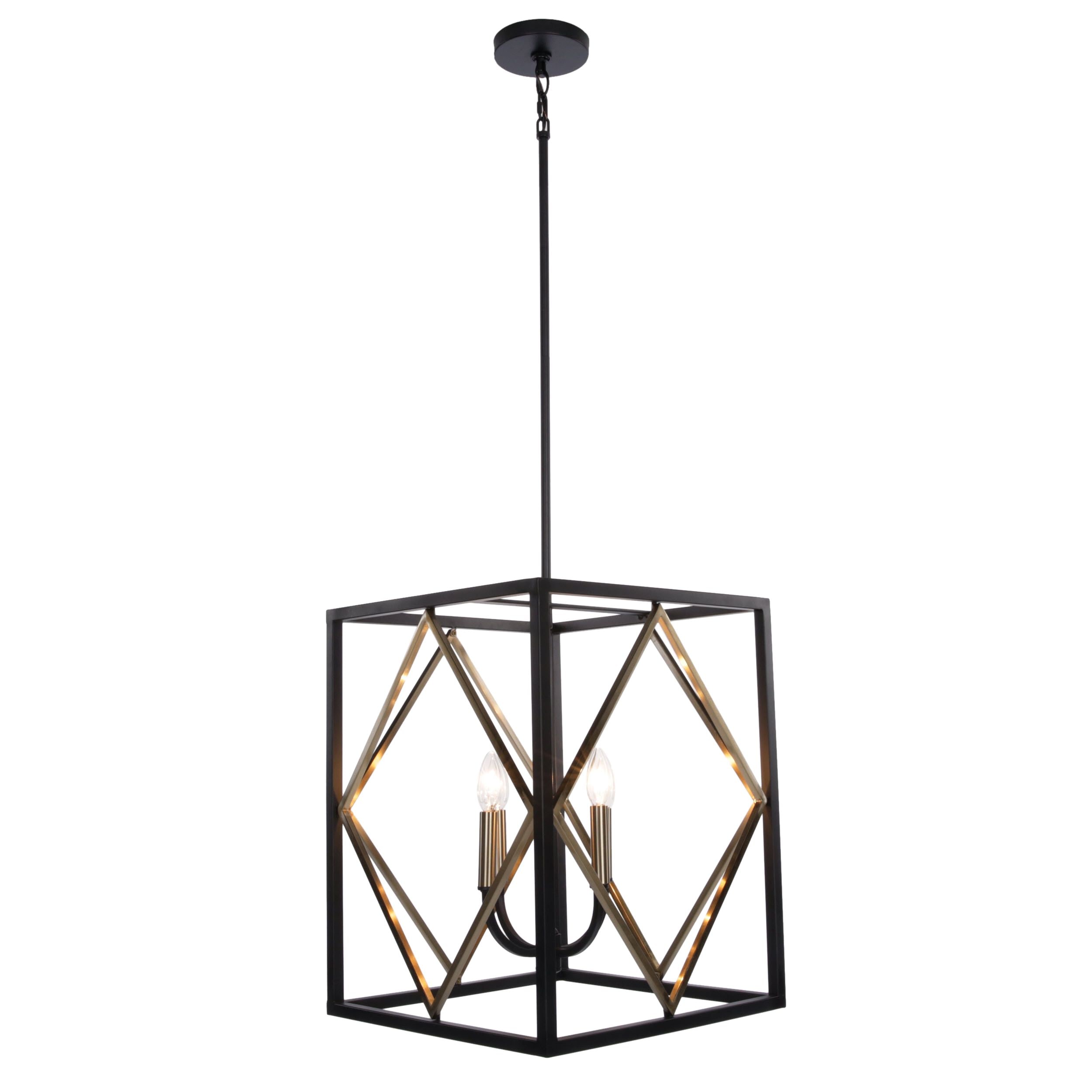 quoizel platform 4 light pendant