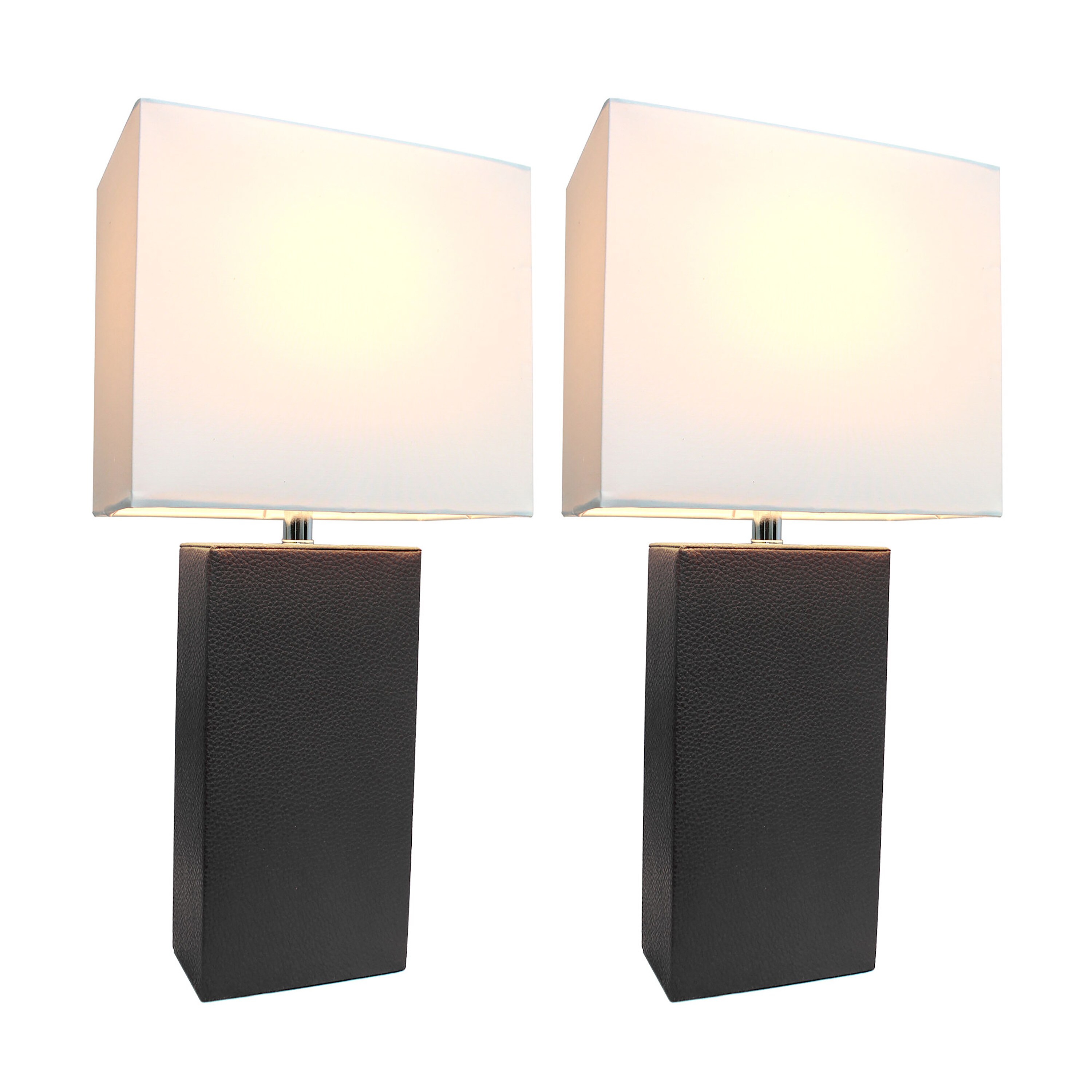 Lalia Home LHT-3008-BK-2PK Table-Lamps - View #2