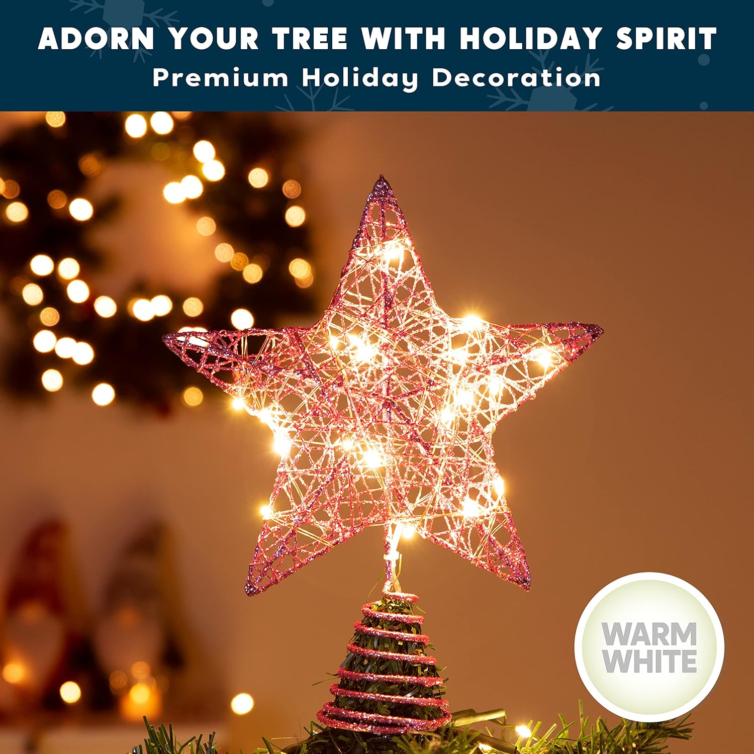 Joyfy 31727P Christmas-Tree-Toppers - View #7