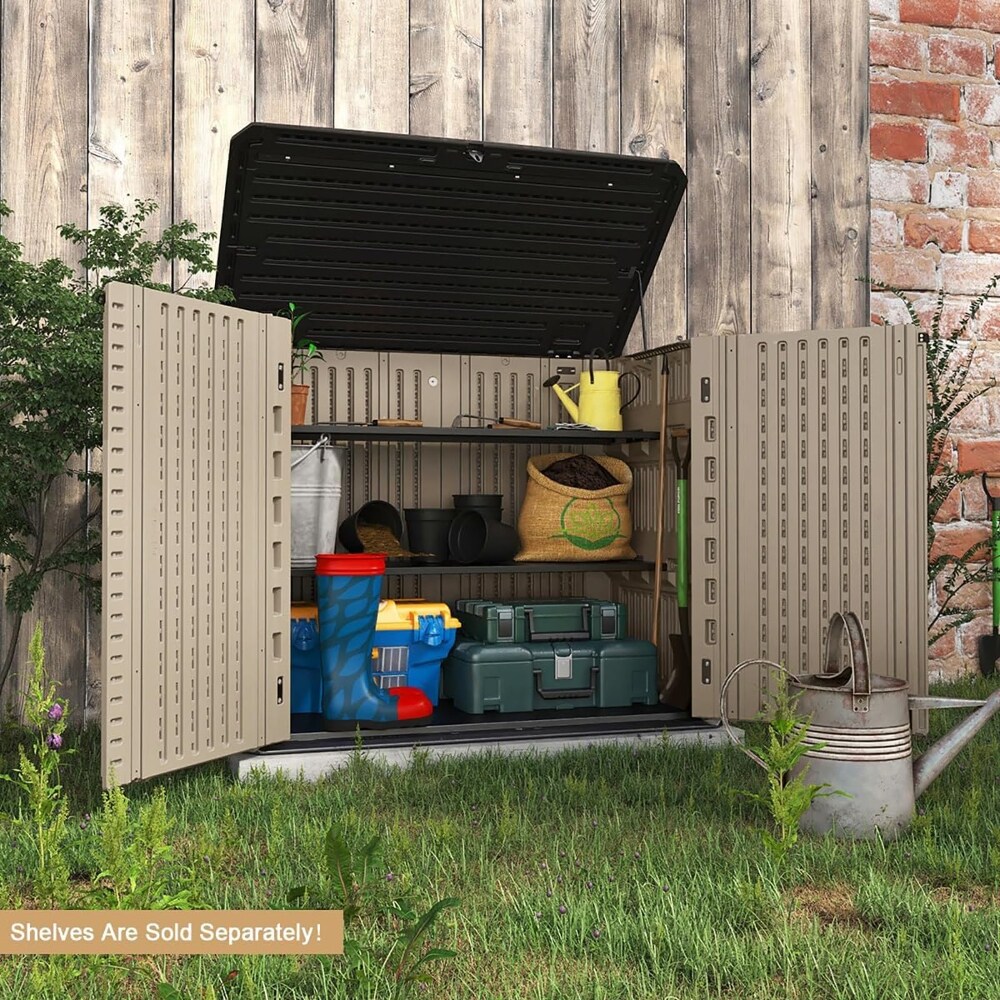LAUSAINT HOME BSBCJYEUM0L2 Vinyl-Resin-Storage-Buildings - View #7