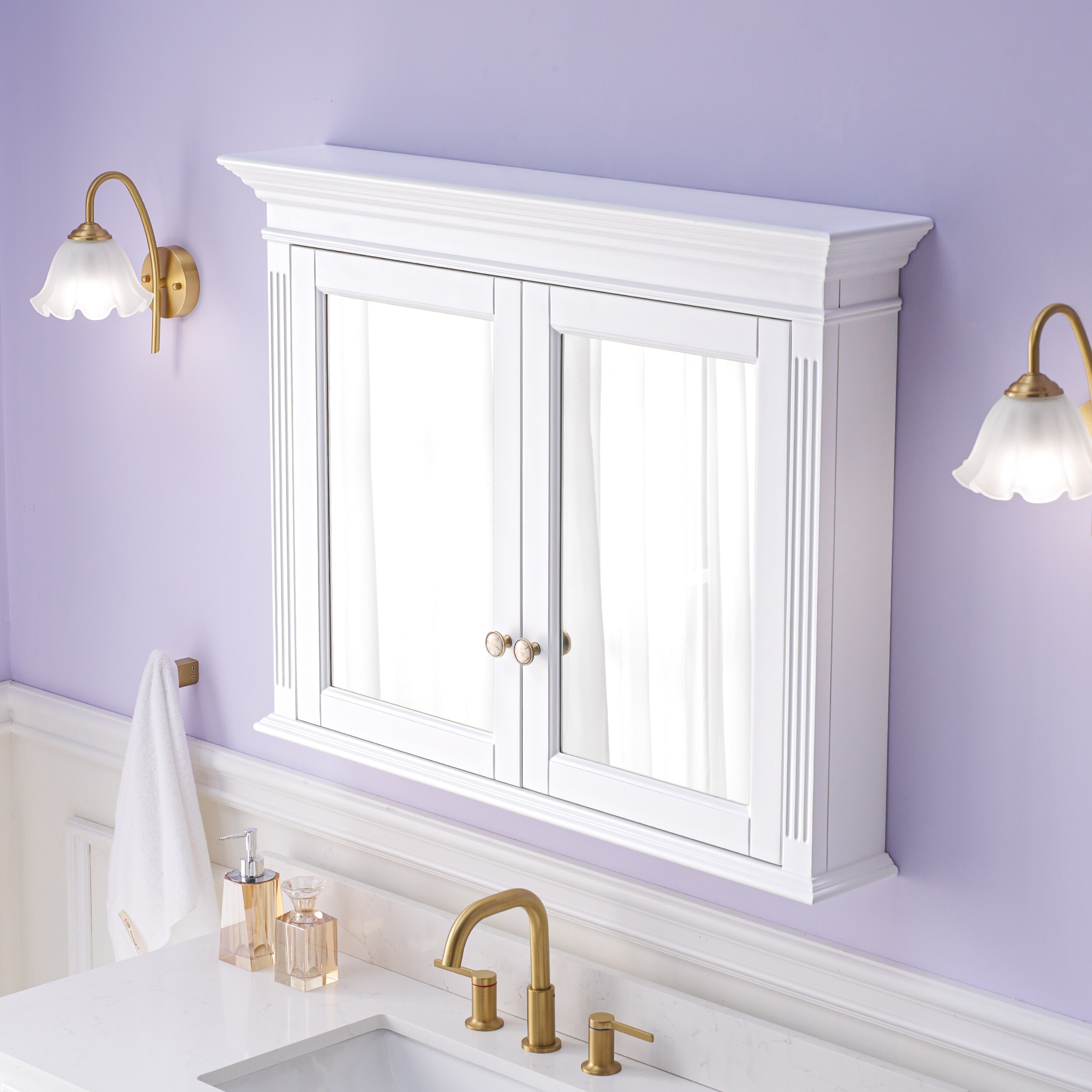 WELLFOR KAFMD4F2-7236 Bathroom-Medicine-Cabinets - View #14