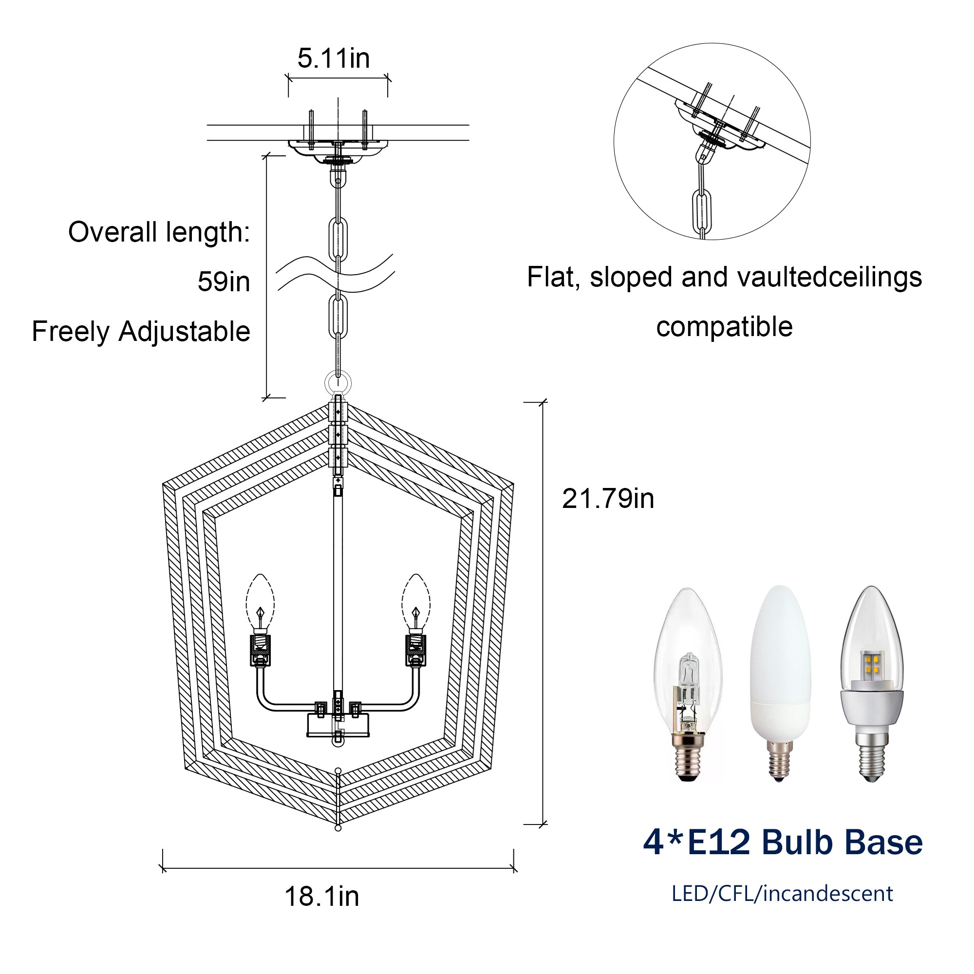 Forclover CPH-148040 Pendant-Lights - View #14
