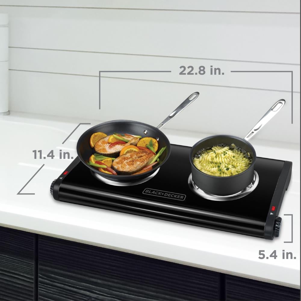 Brentwood Select TS-382 1800w Double Infrared Electric Countertop