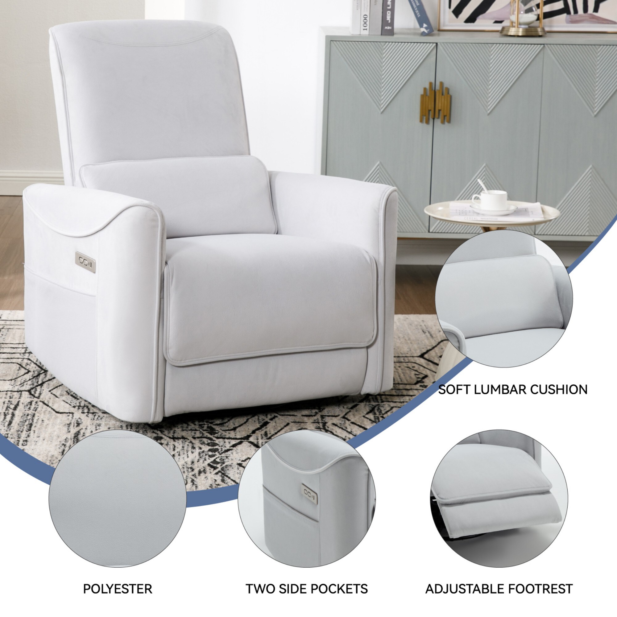 Boyel Living BL-CM812BG recliners - View #11