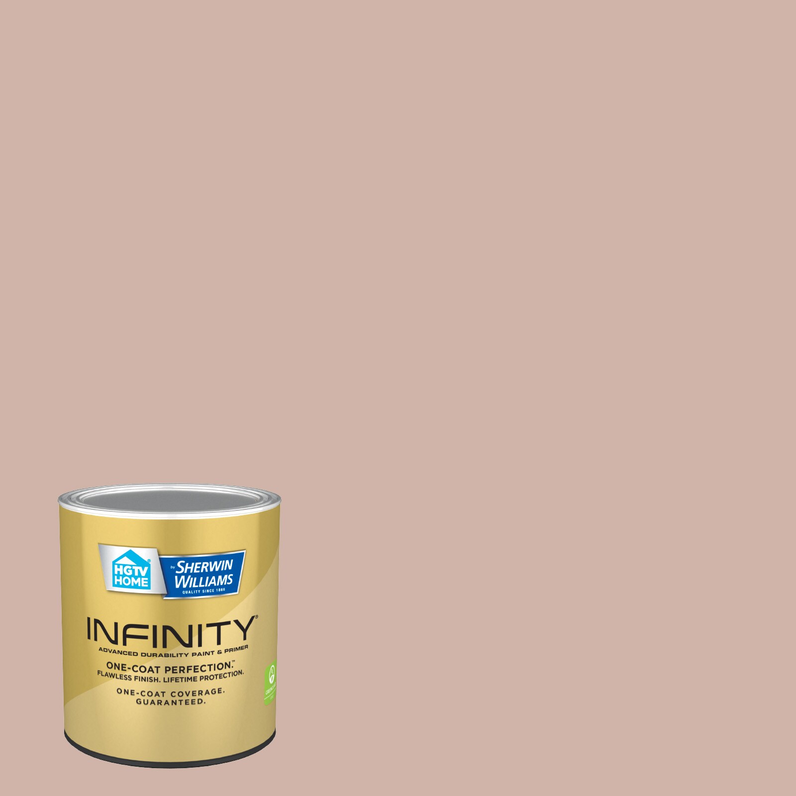 HGTV HOME by Sherwin-Williams Infinity Flat Sashay Sand Hgsw3046 Latex ...