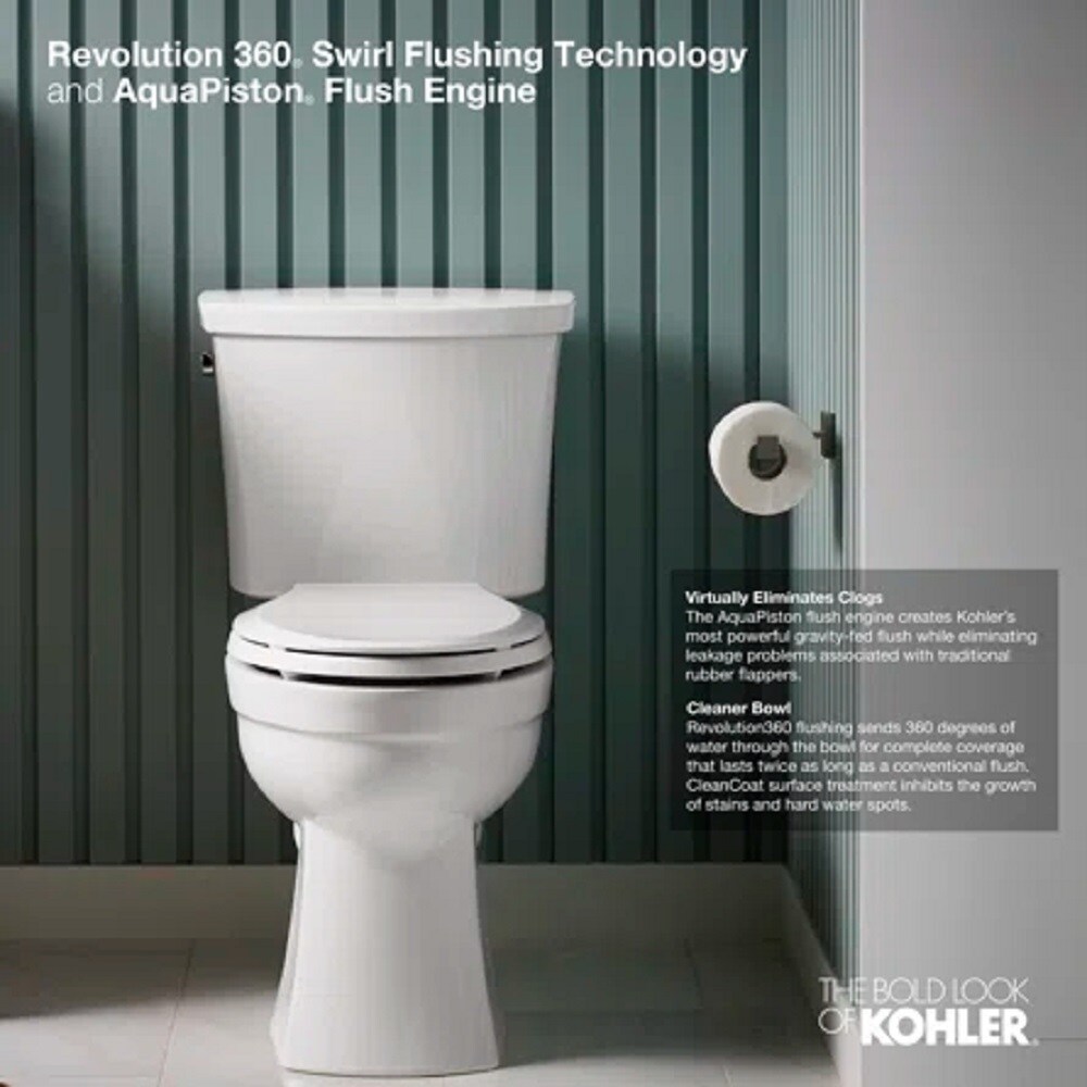 ContinuousClean Technology - a Self-Cleaning Toilet Feature