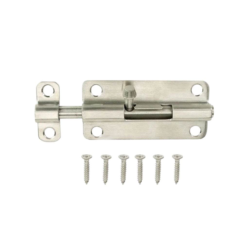 RELIABILT - 3-in Stainless steel Stainless steel Barrel Bolt