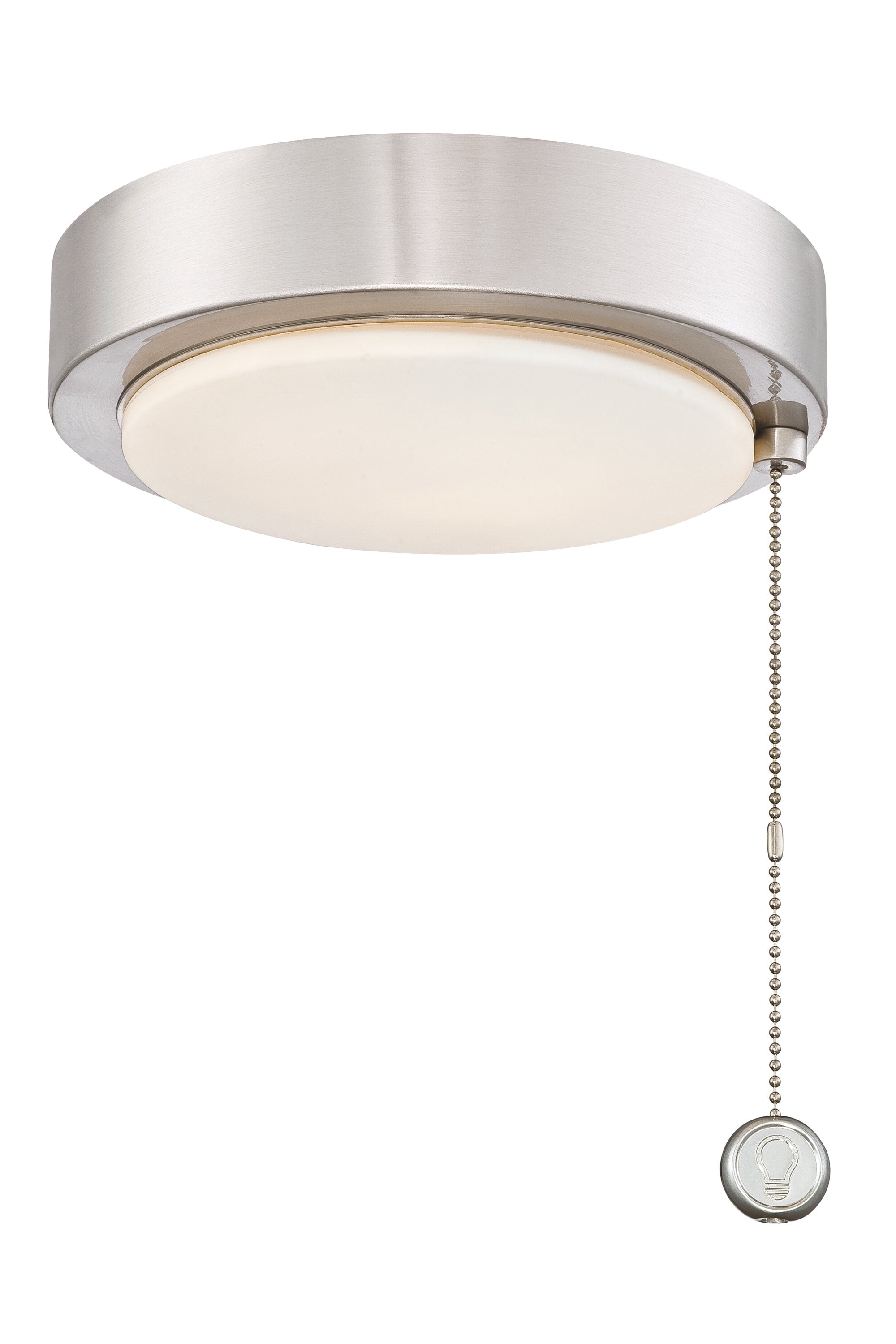 Fanimation LK179BN 7.78-in Silver LED Ceiling Fan Light Kit