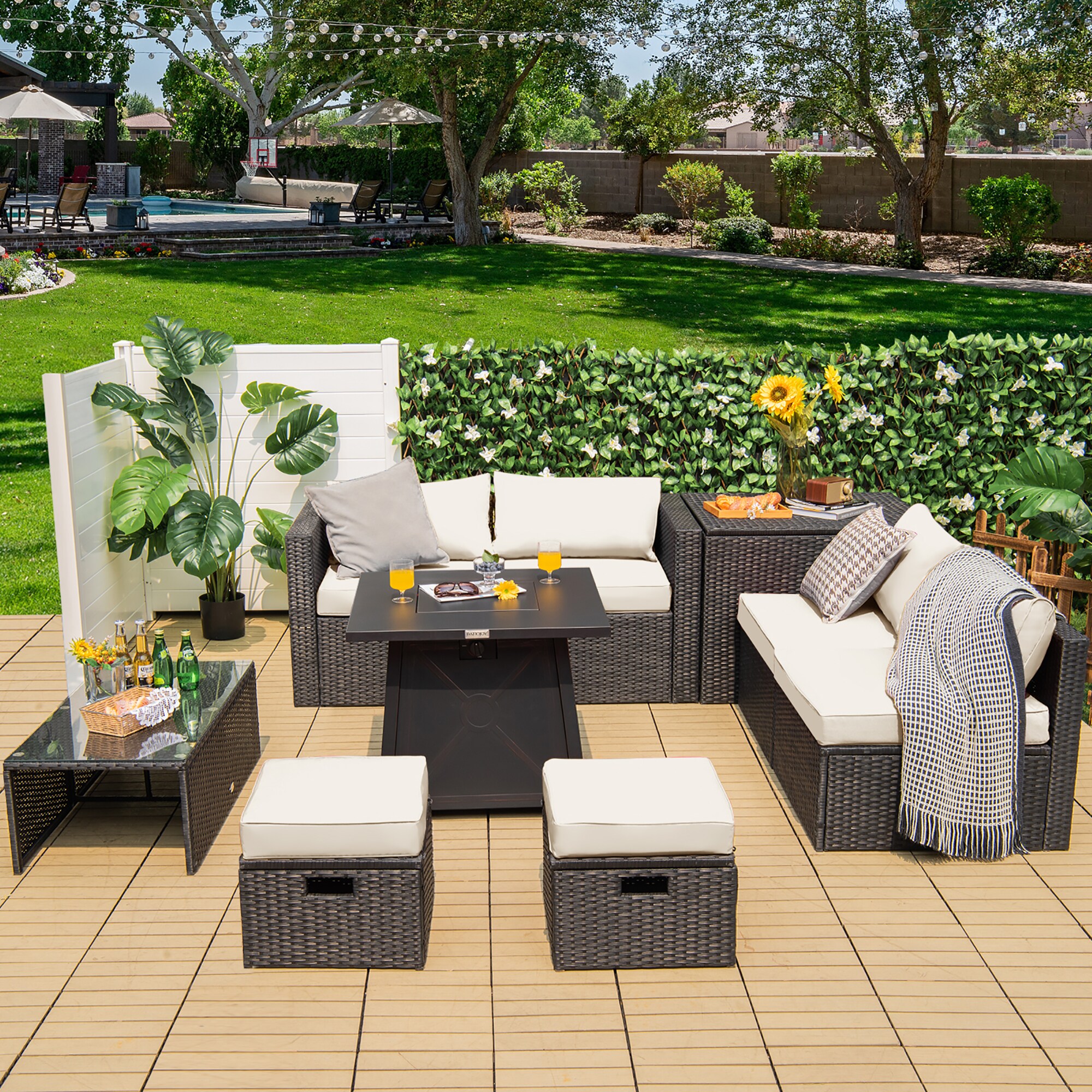 Costway CSHY005555 Patio-Conversation-Sets - View #2