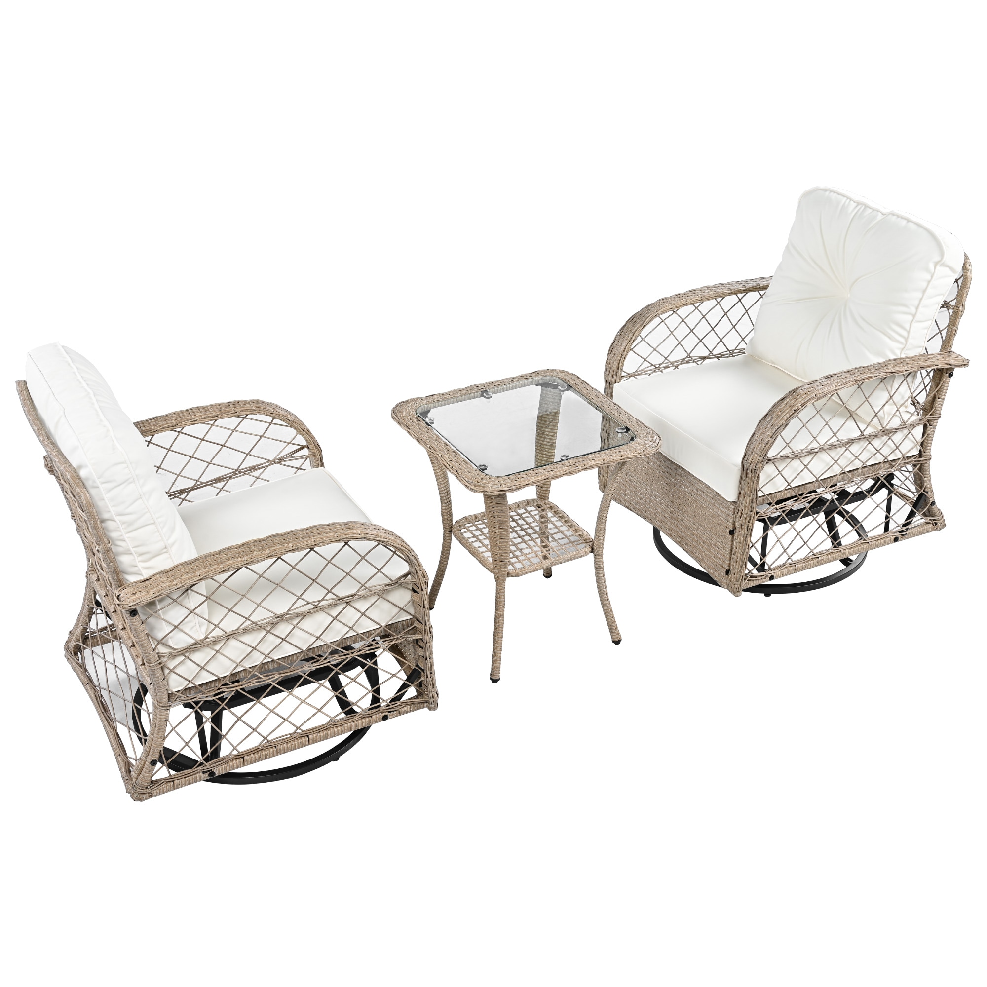 Oizaye ZWG-W182840 Patio-Conversation-Sets - View #7