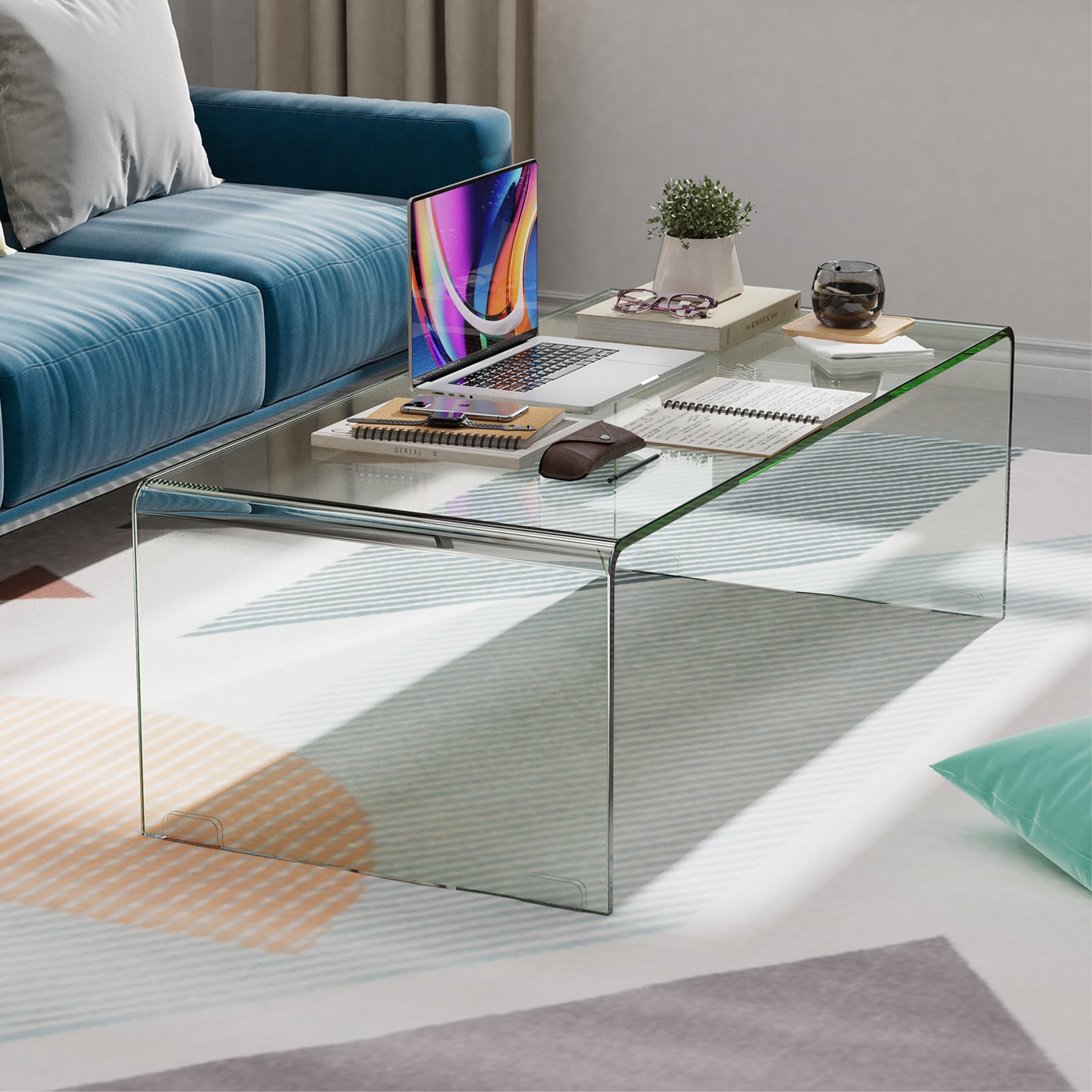 Slickblue D-CO-LC98266WH Coffee-Tables - View #4