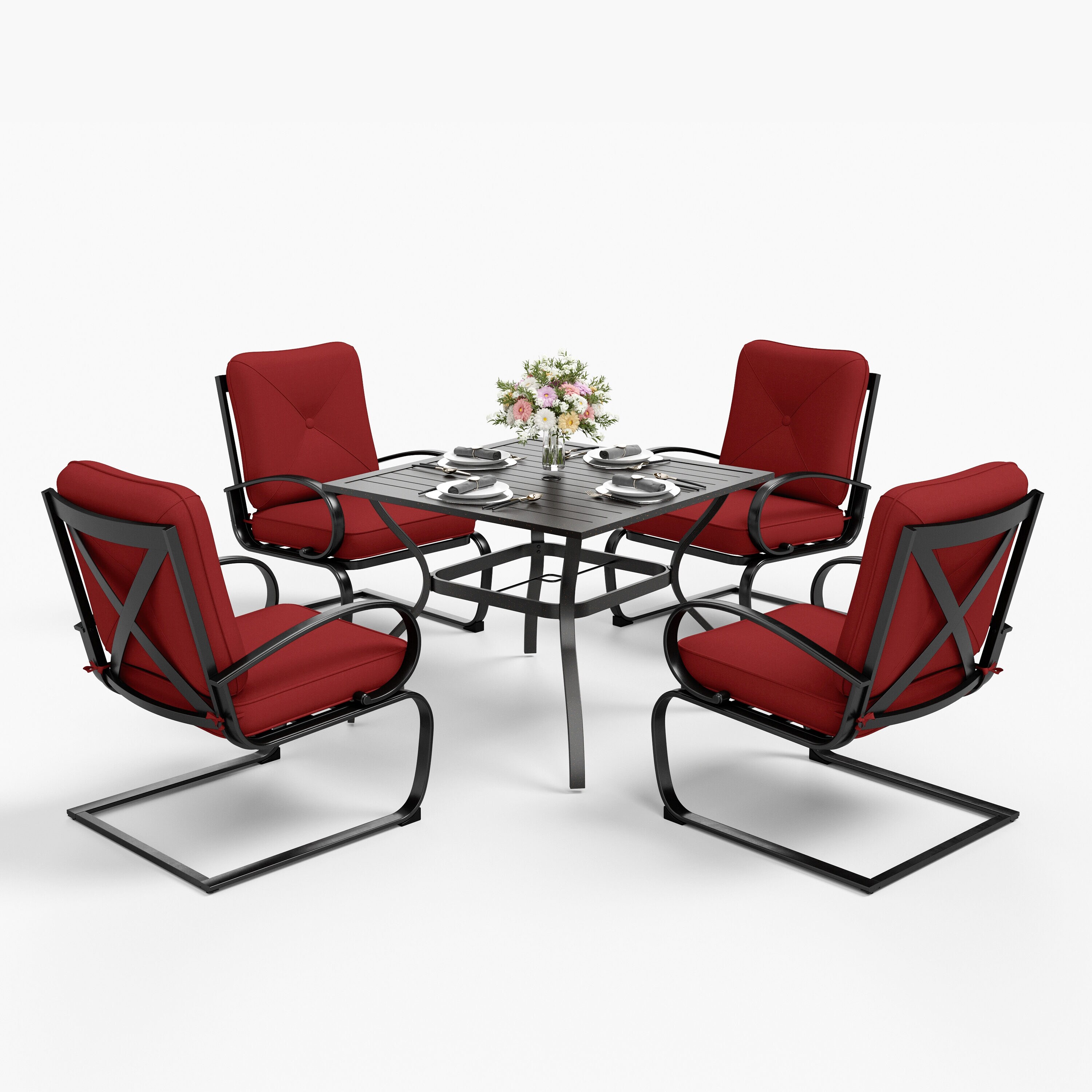 Sunshine Valley E02GS001-3602-S Patio-Dining-Sets - View #2