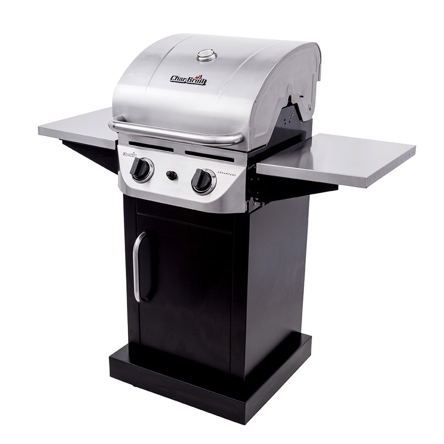 Char Broil Advantage Black and Stainless 2 Burner Liquid Propane