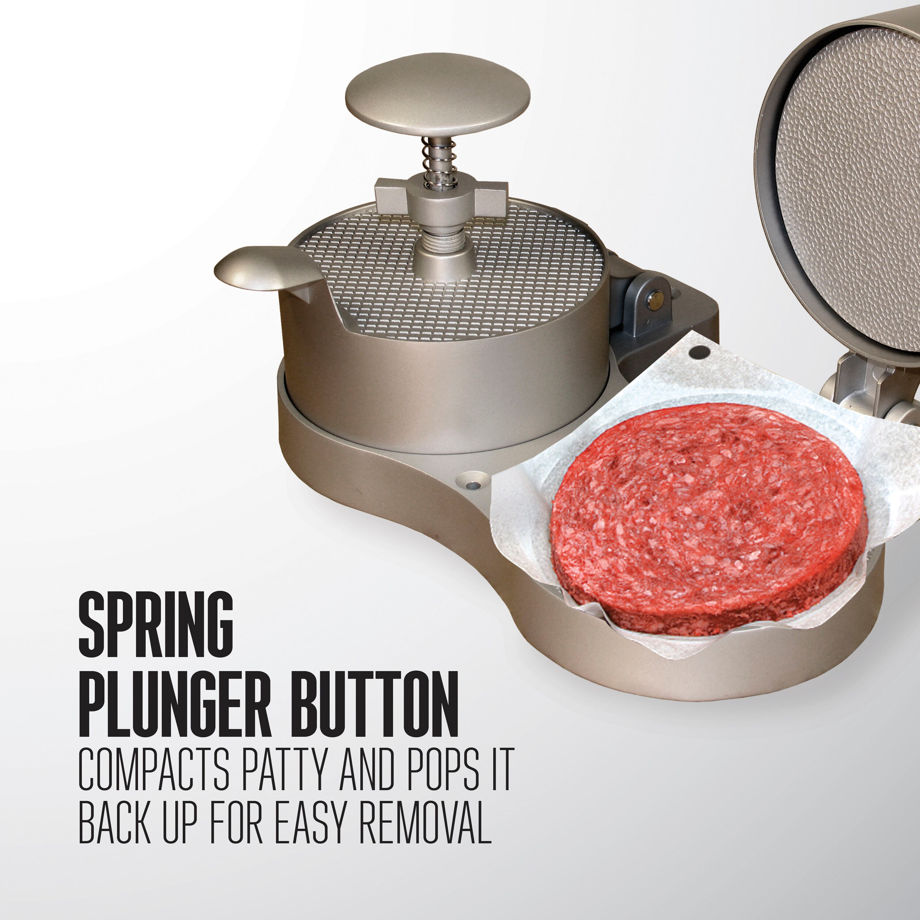 Grinder, Burger Press and Pro French Fry Cutter Bundle