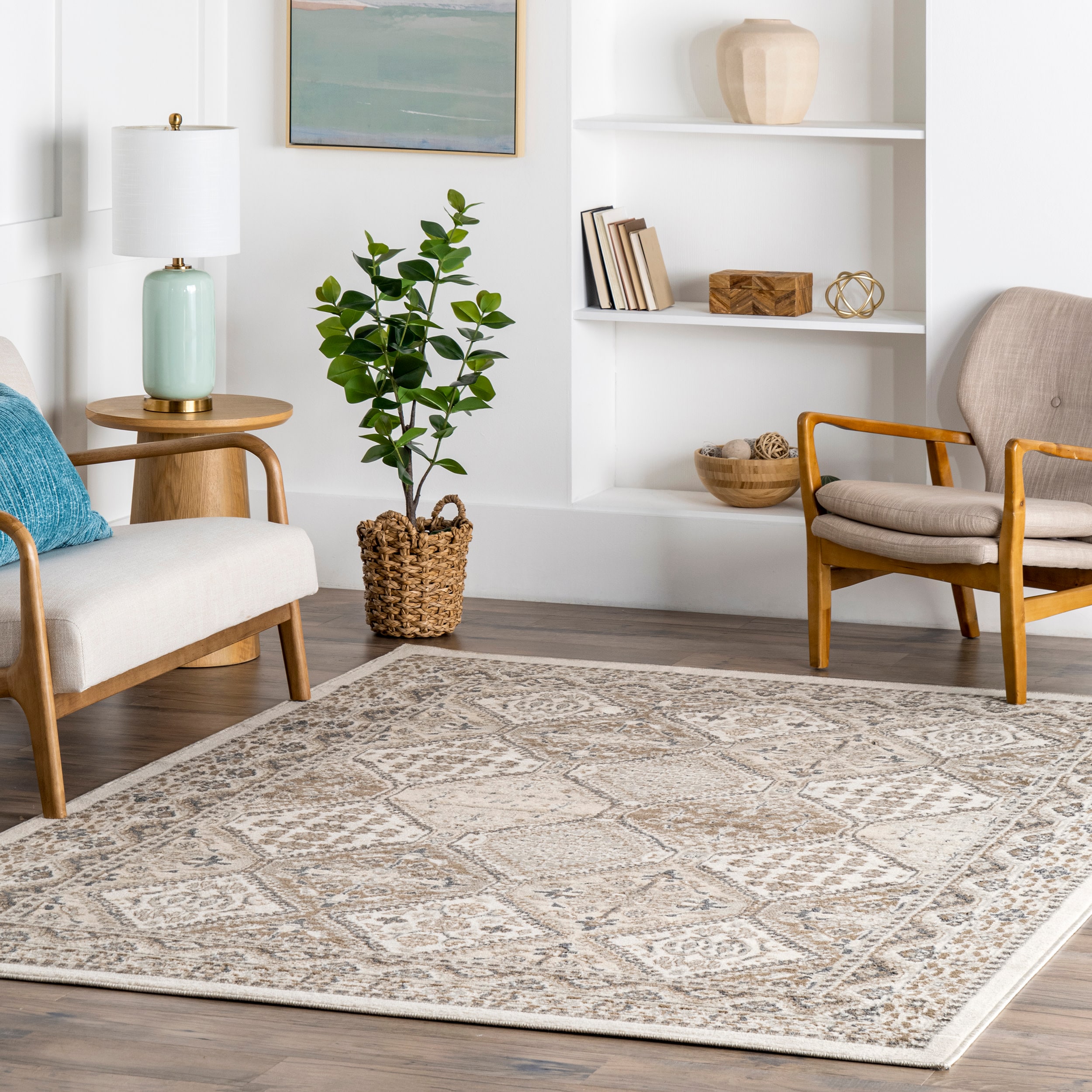 30 Rugs That Showcase Their Power Under the Dining Table  Rug under  kitchen table, Kitchen carpet, Black dining room table