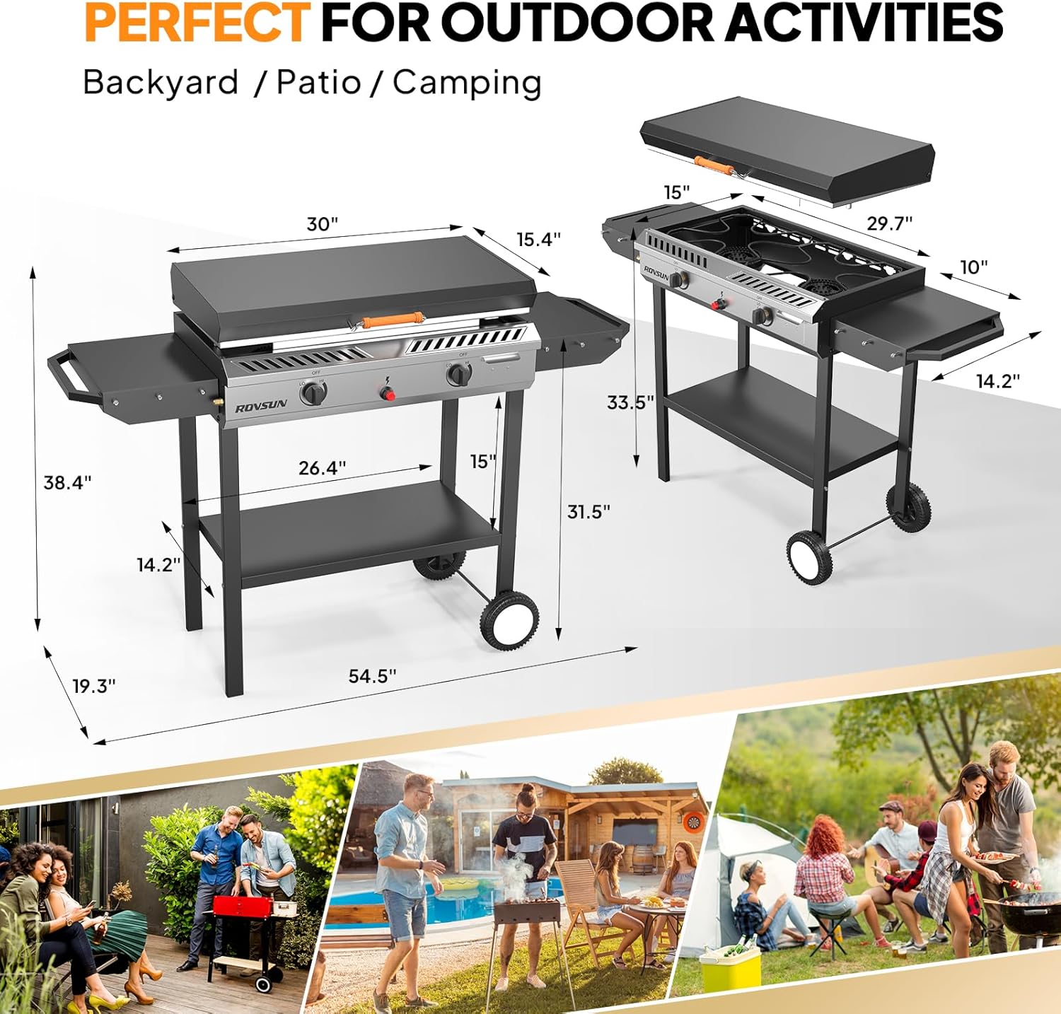 Winado LO1G57000852 Gas-Grill - View #3