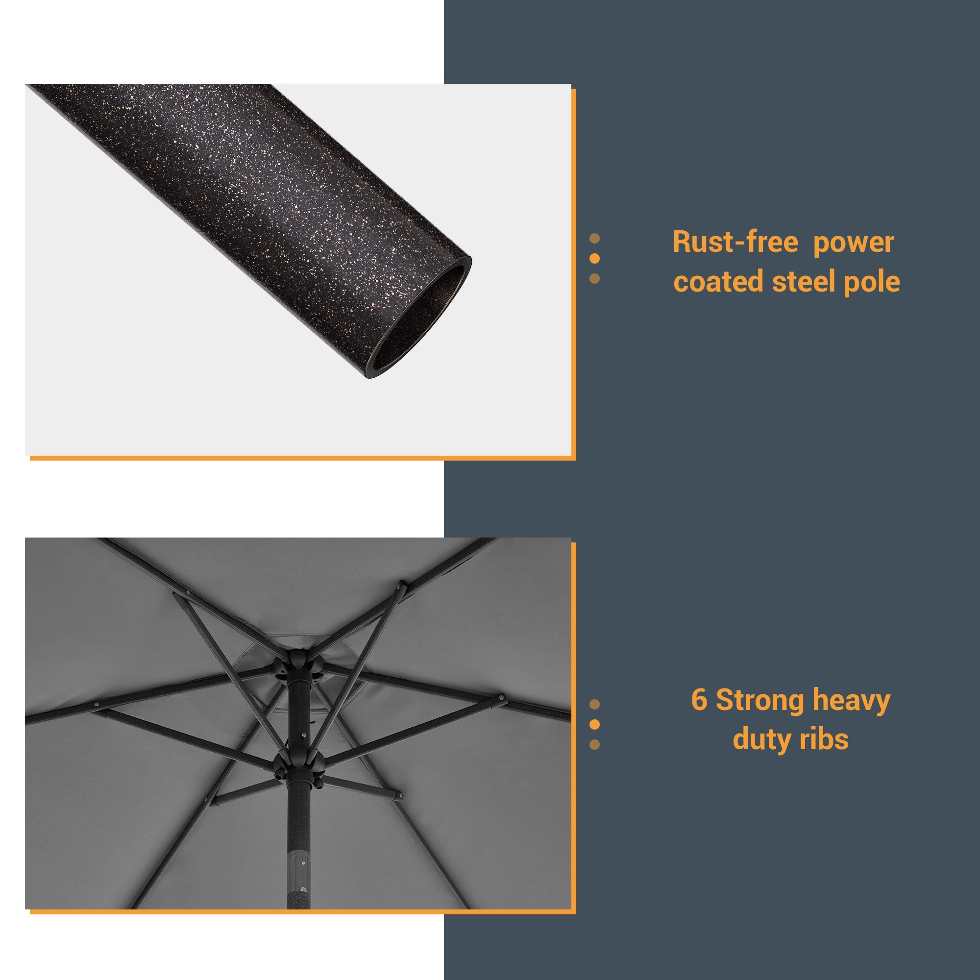 Sonkuki SD-LED90GY Umbrellas-2 - View #5