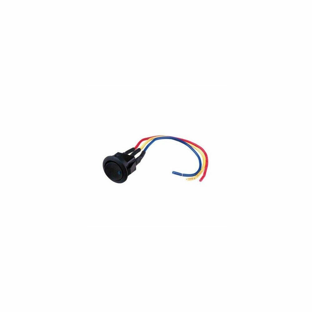  WHL3996 Nippon ISECRS1216BLU 6in. Mini Rocker Switch with Lead Wire, Blue Color- LED