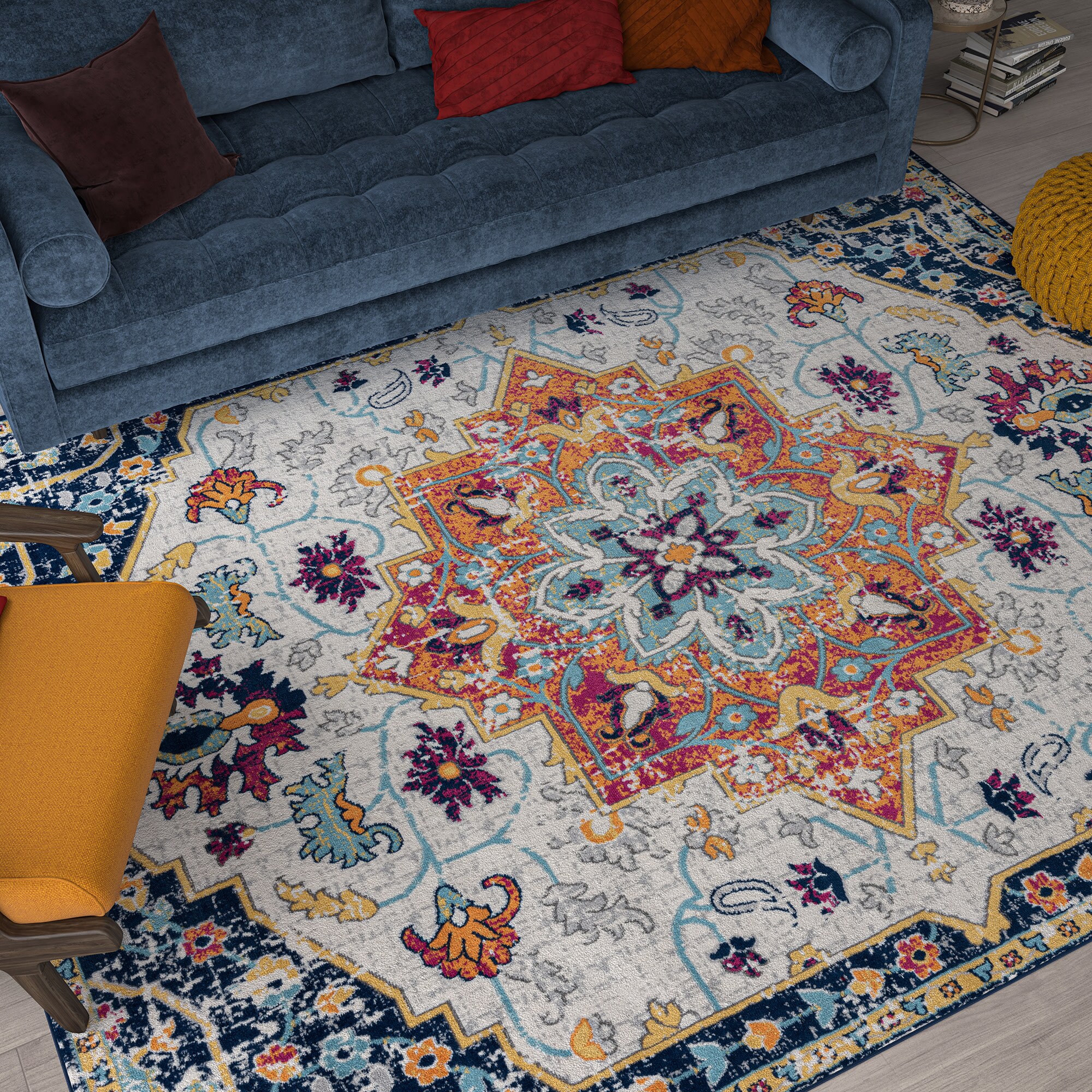 Tayse DYN1517 5X8 rugs - View #7