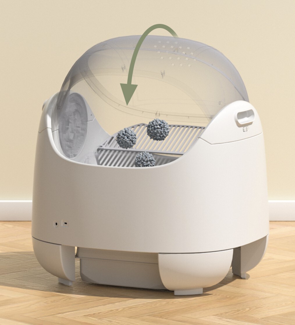 els pet EP-LB4-WG Cat-Litter-Box - View #3