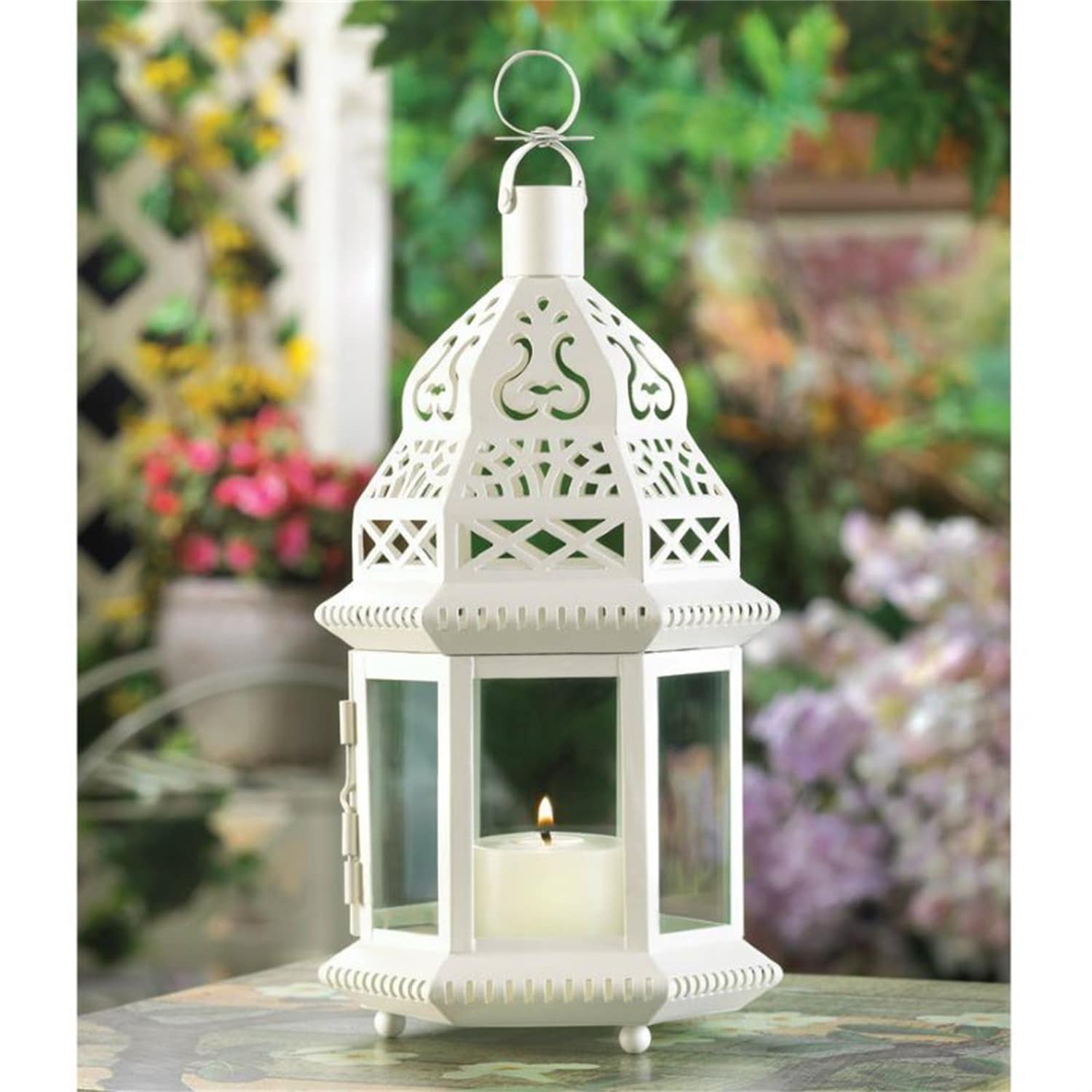 DEELIGHT D0102LJWH9322W-ZY Candle-Holders - View #2