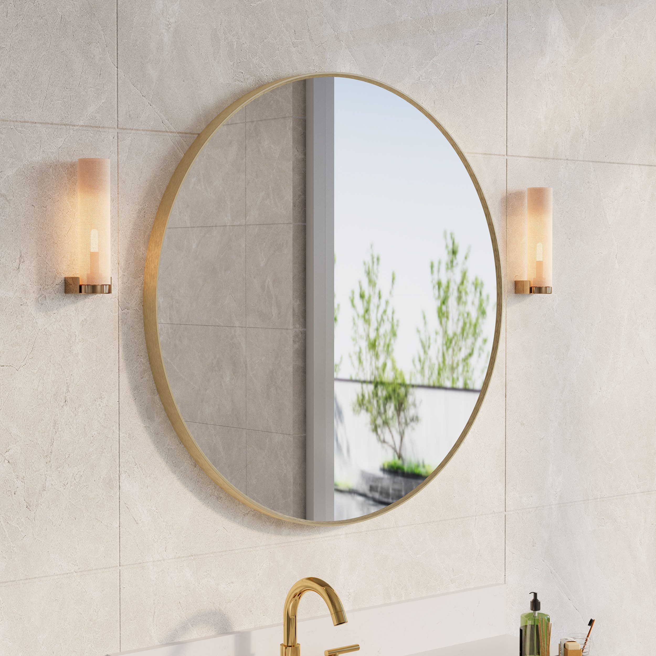 Forclover FRK-M022028 Framed-Bath-Mirrors - View #3