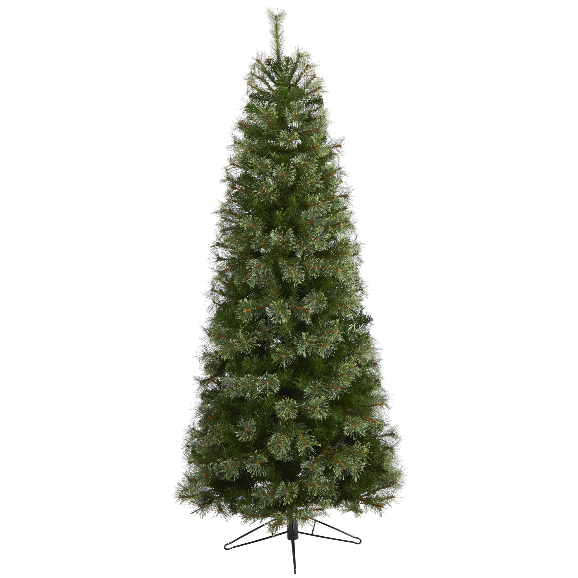 Nearly Natural T4518 6.5-ft Slim Artificial Christmas Tree