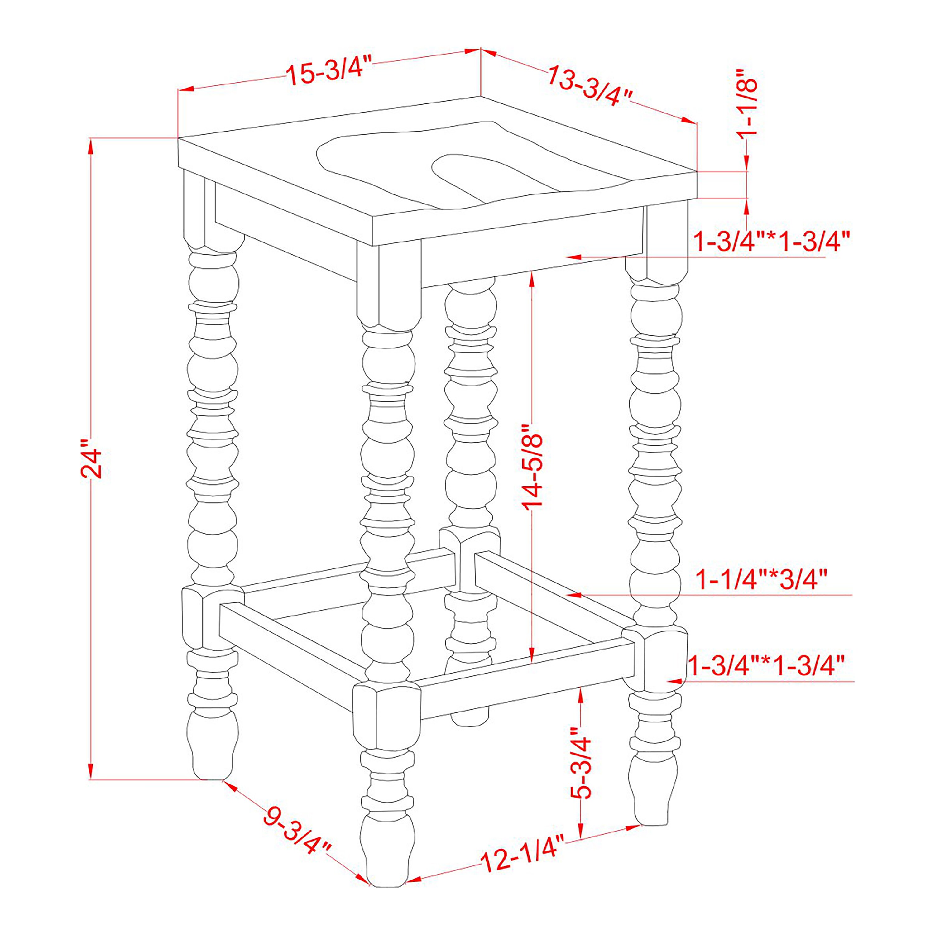 Furniture of America IDF-3584DW-ST Dining-Chairs - View #8