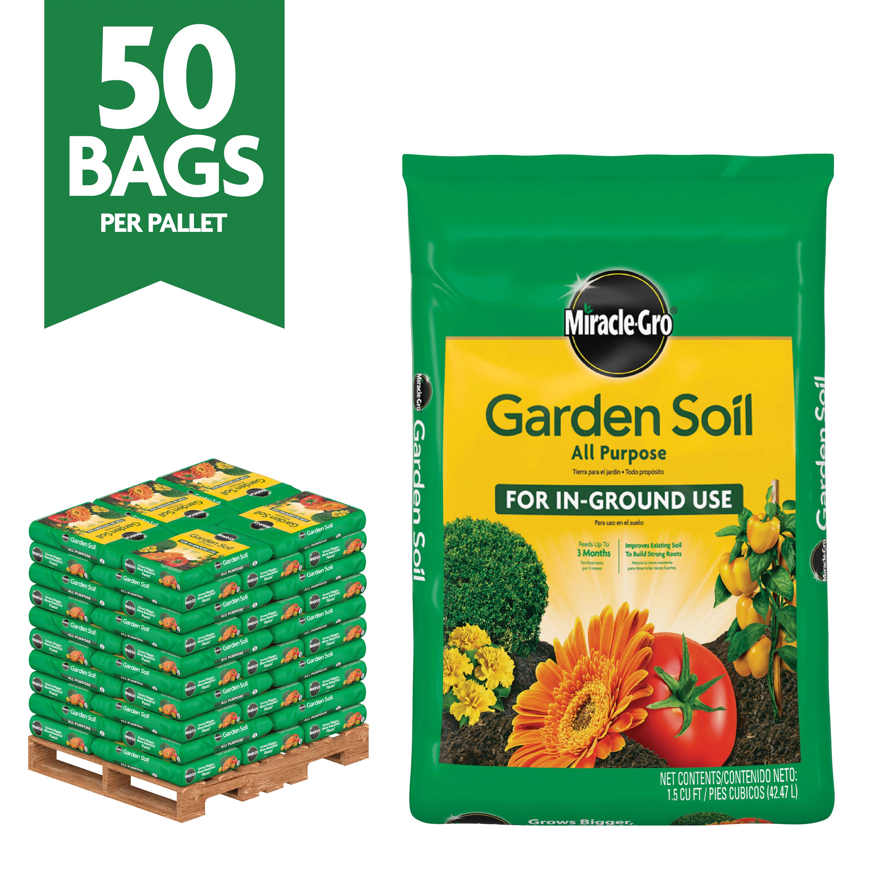 Miracle-Gro Miracle-Gro Garden Soil 1.5 Cubic feet Vegetable and flower Garden soil