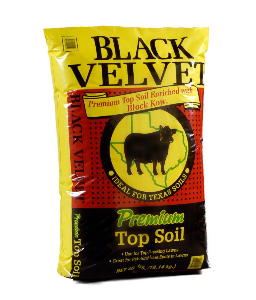 Black Kow 40lb Organic Top Soil in the Soil department at