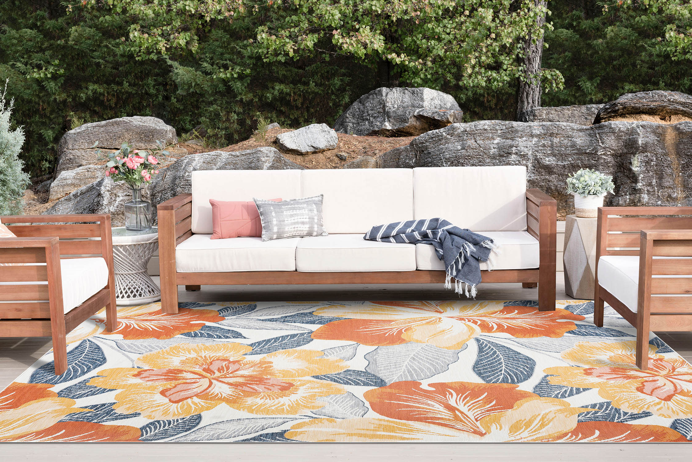 Tayse FLO1401 2X8 rugs - View #10