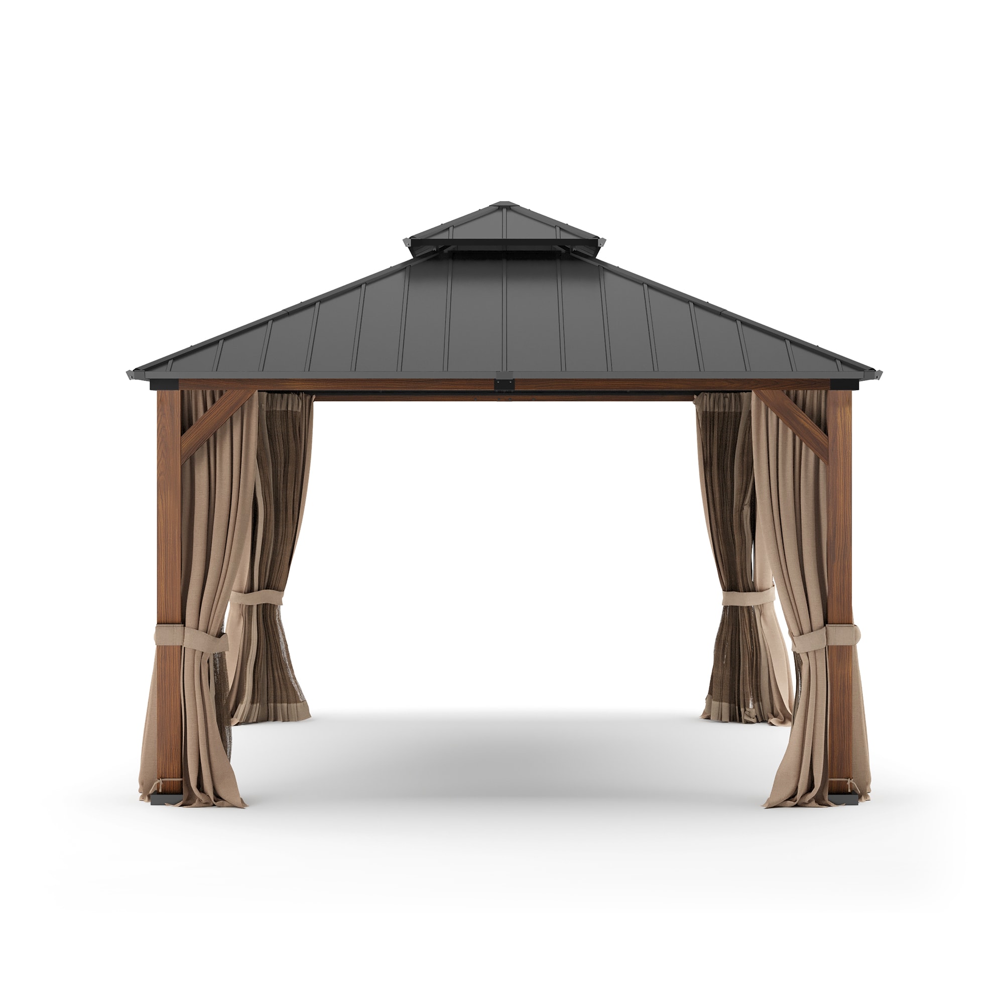 LUE BONA TL-002-1LS Wood-Resin-Gazebos - View #4