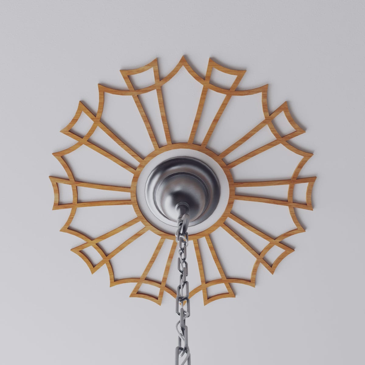 Ekena Millwork CMWP22X22X0250AUCH Ceiling-Medallions - View #11